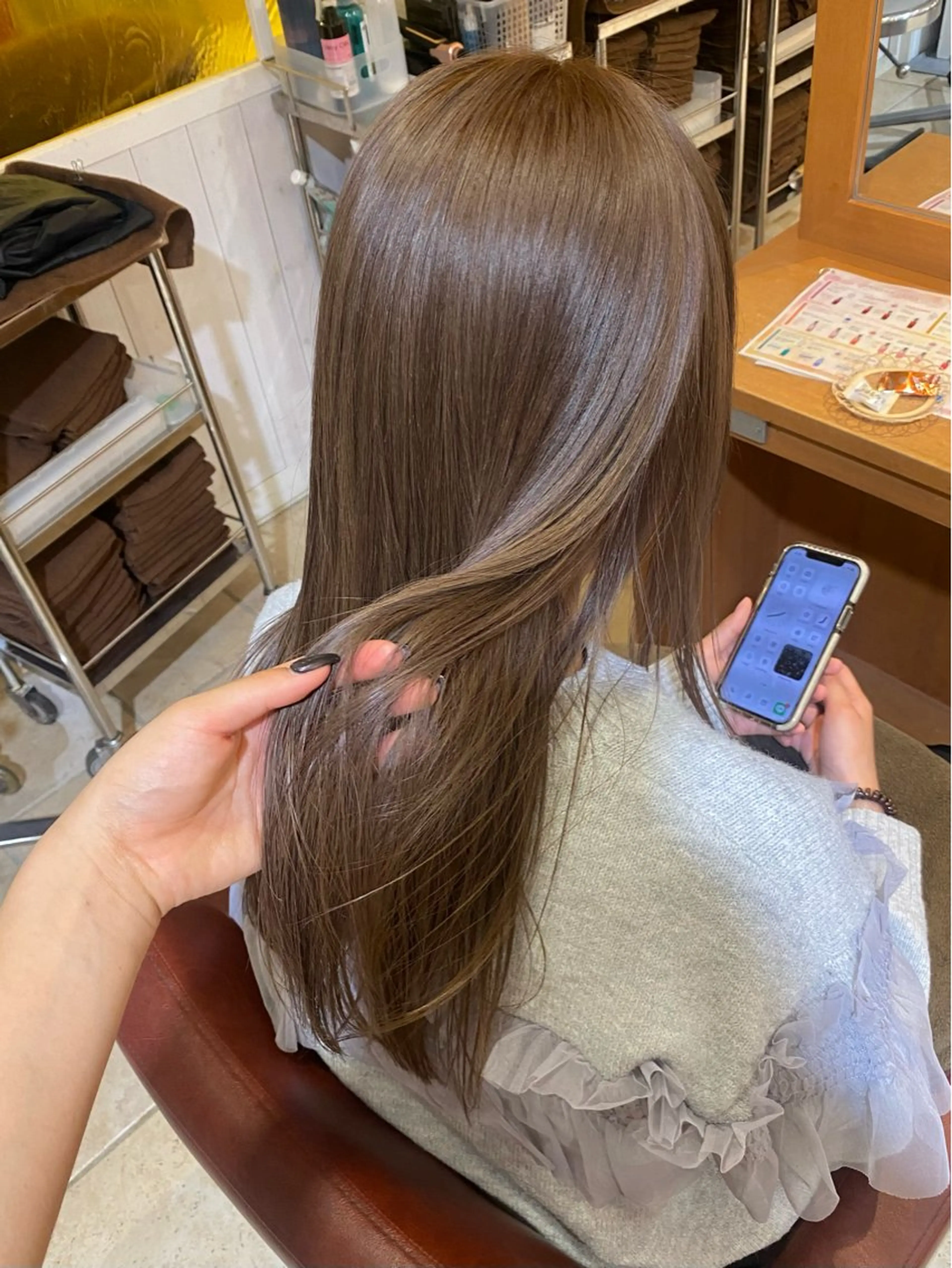 ロング カラー 🍀ブリーチ/艶カラ ー🍀 コイケのヘアスタイル