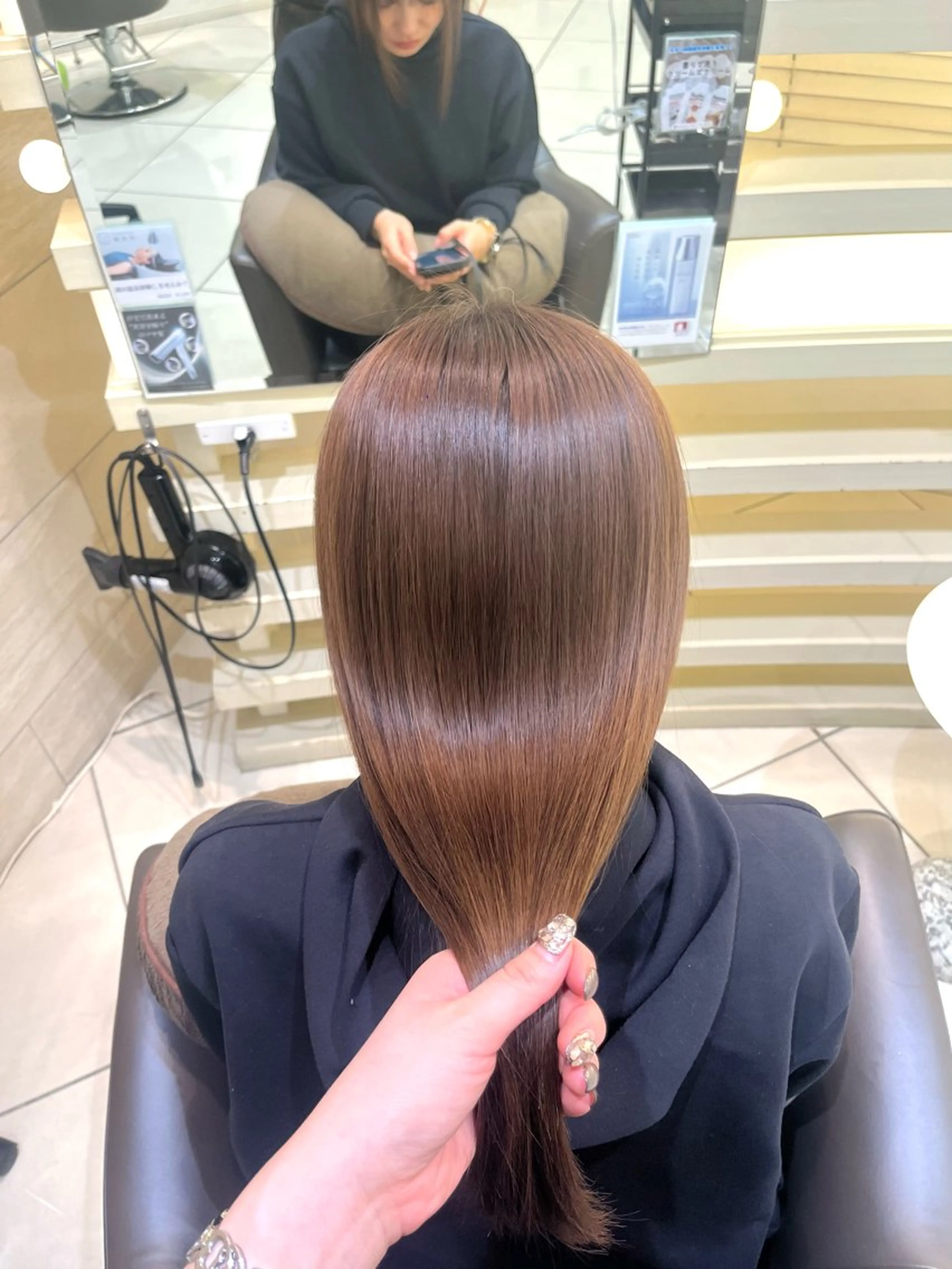 縮毛矯正/艶髪/ チホリのヘアスタイル