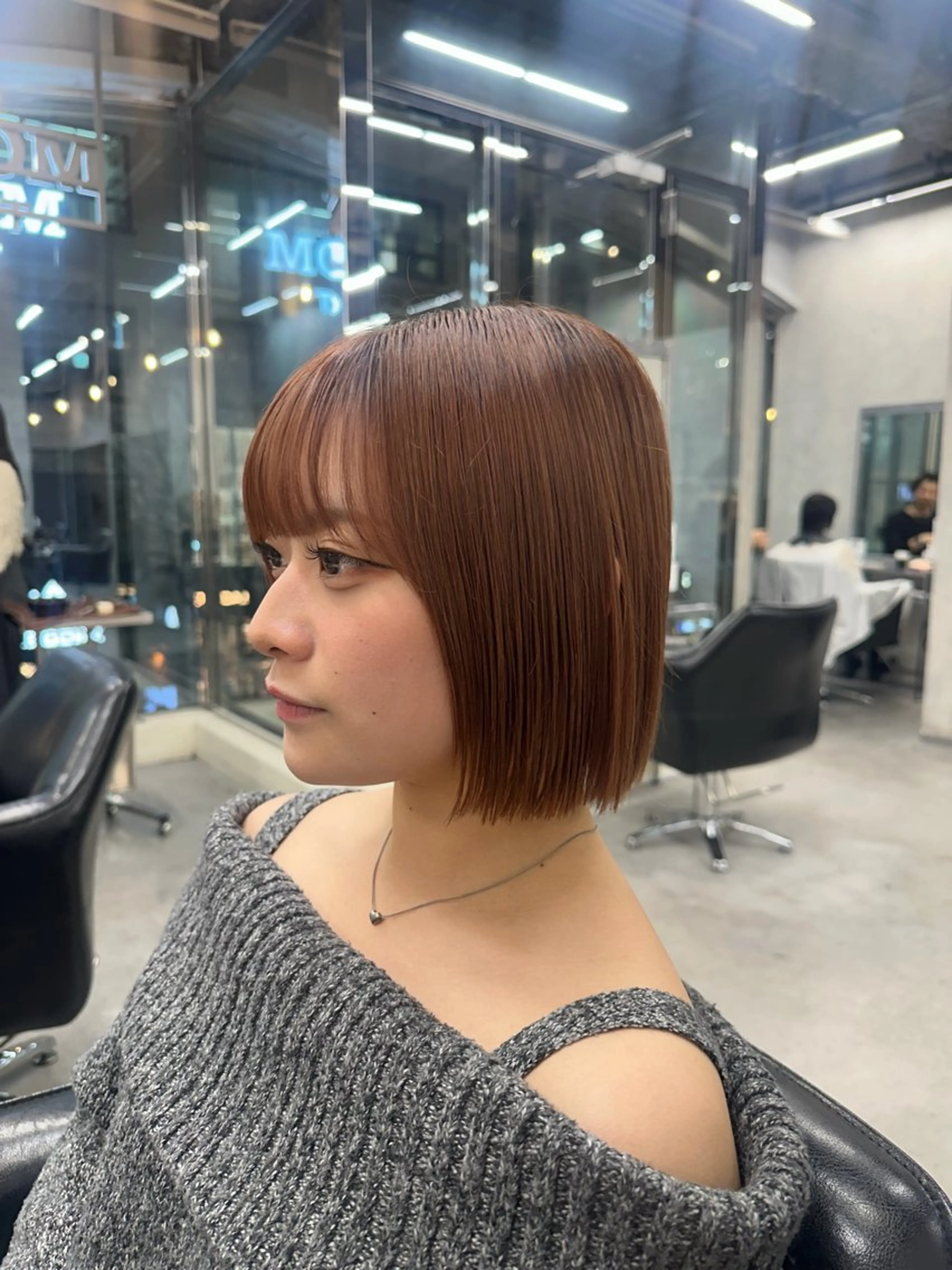 ショート カラー Misora/ボブ/ レイヤー/艶カラーのヘアスタイル