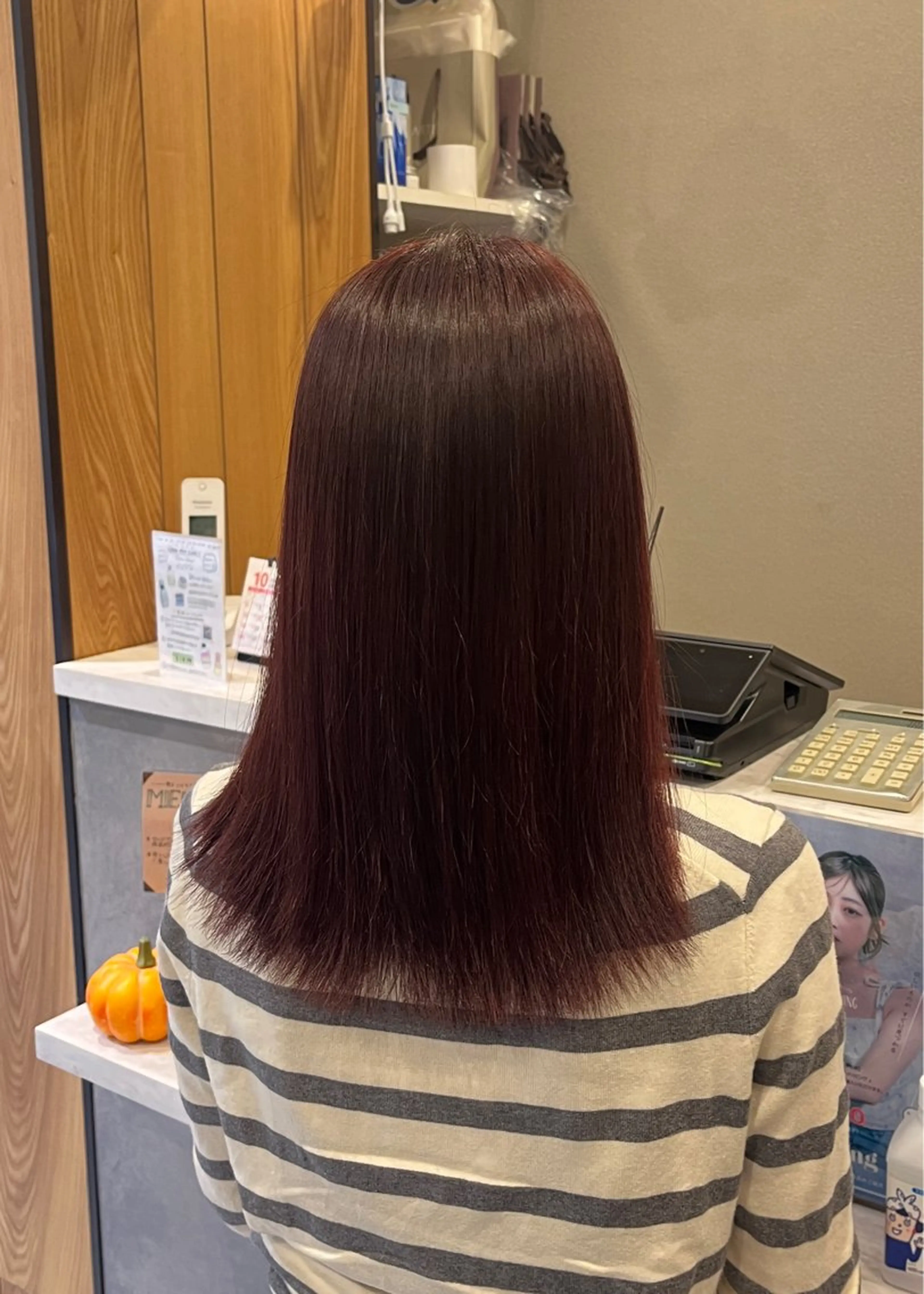 セミロング カラー Mariko /透明感カラーのヘアスタイル