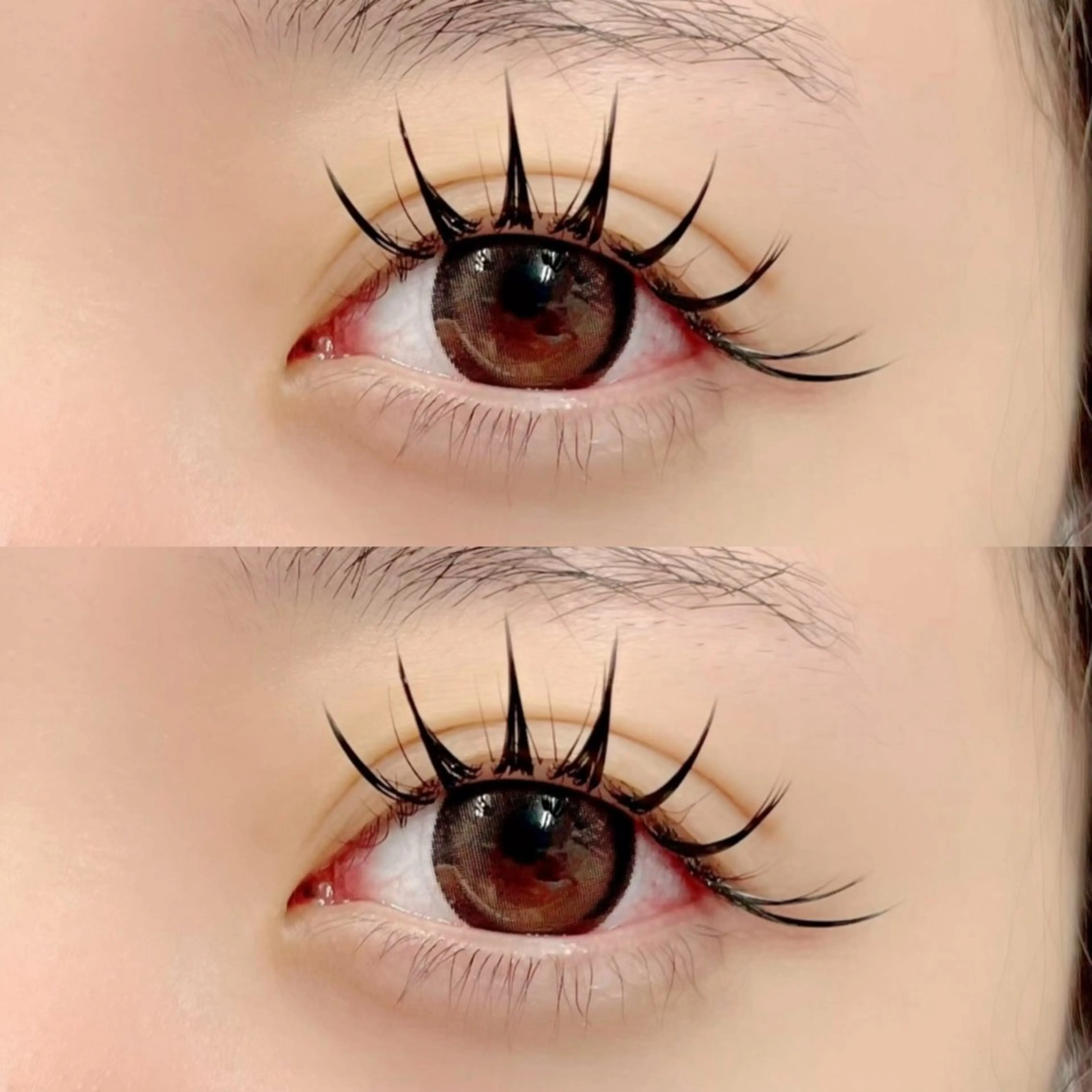 マツエク・マツパ バインドロック マツエク ♥️JiJi ♥️のマツエク・マツパデザイン