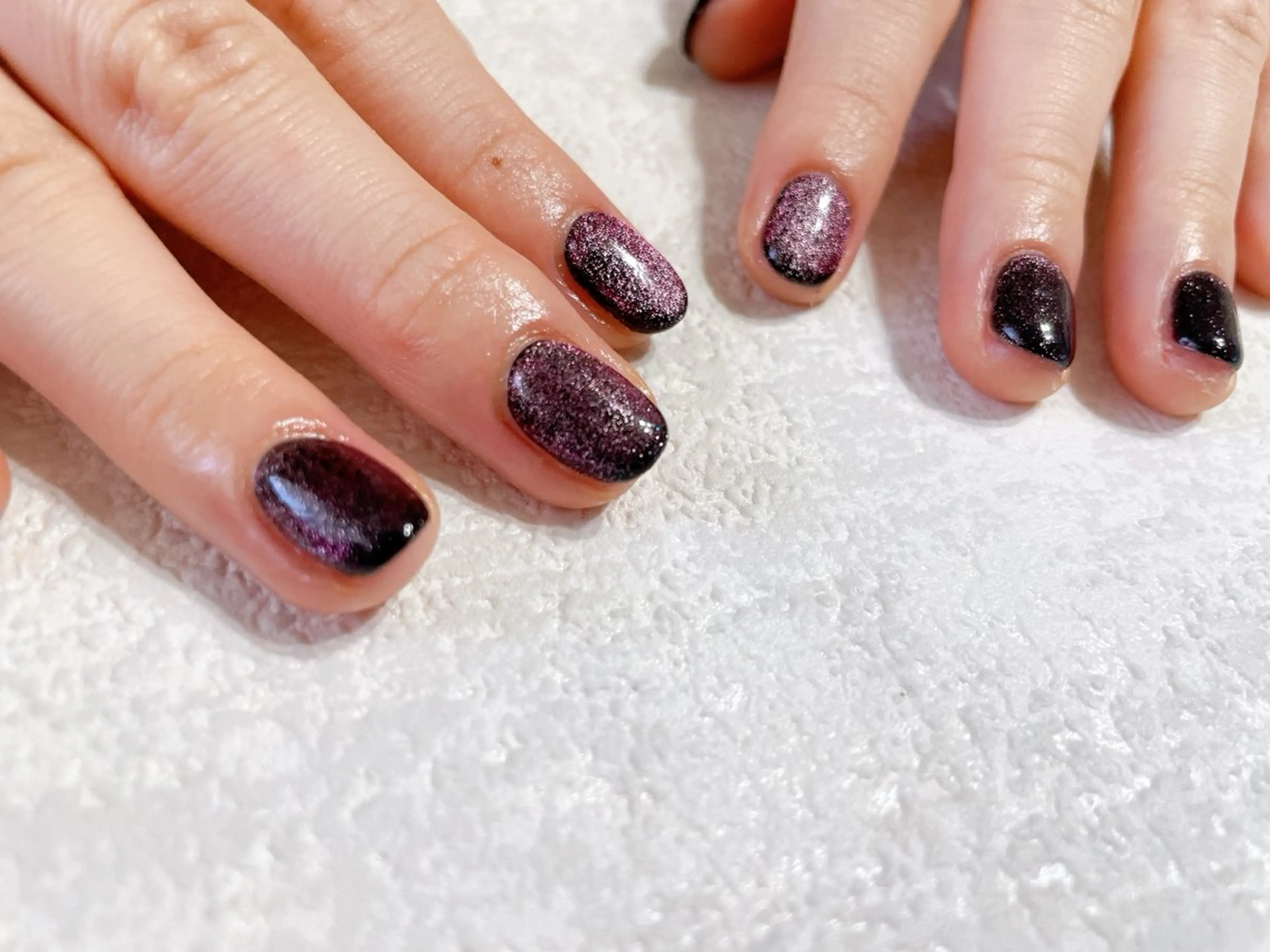 ネイル ジェルネイル マグネットネイル メンズネイル パラジェル 春ネイル kikinail 溝の口のネイルデザイン