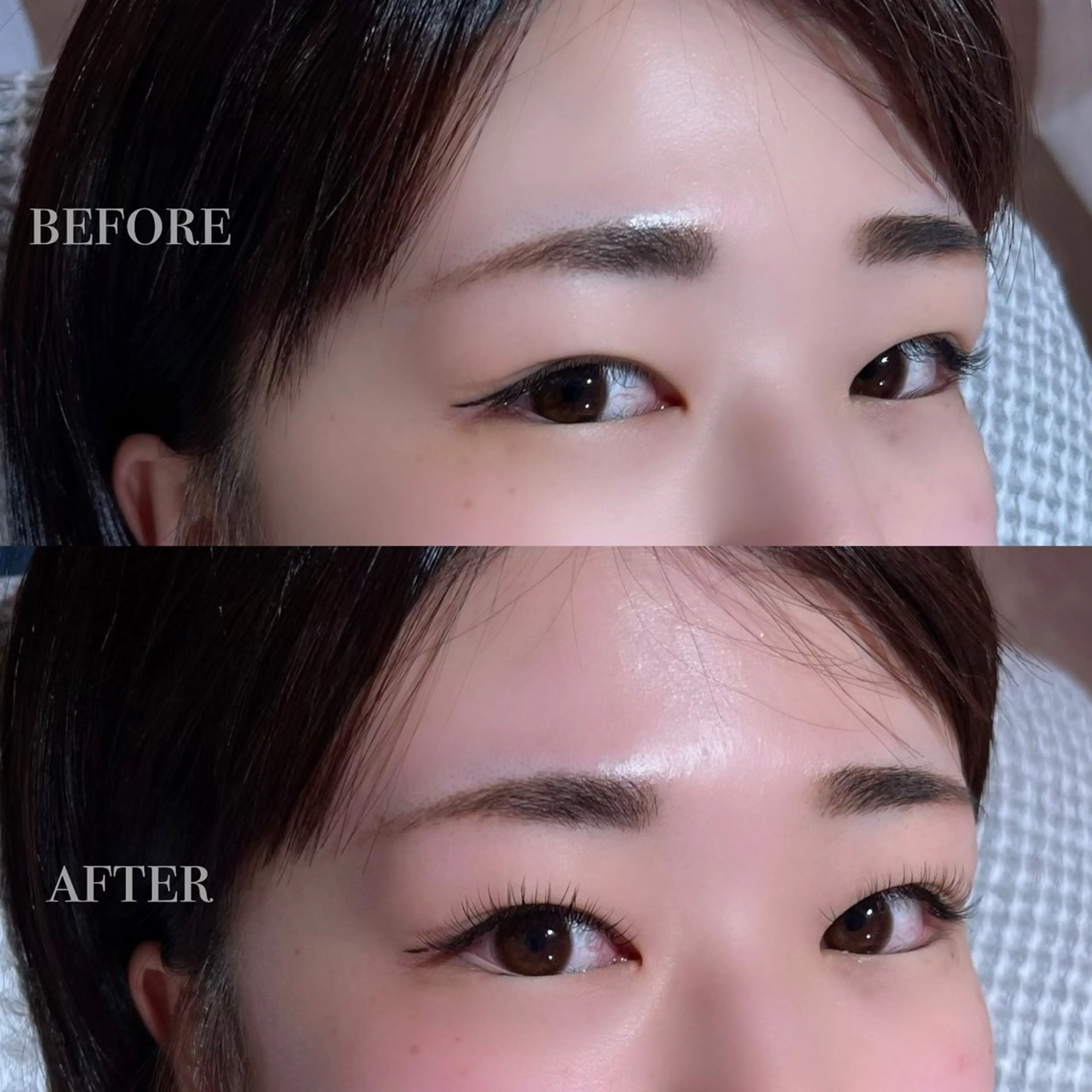 マツエク・マツパ ナチュラル CLUTCH阿倍野 🥨マエ トモヨ☕️のマツエク・マツパデザイン