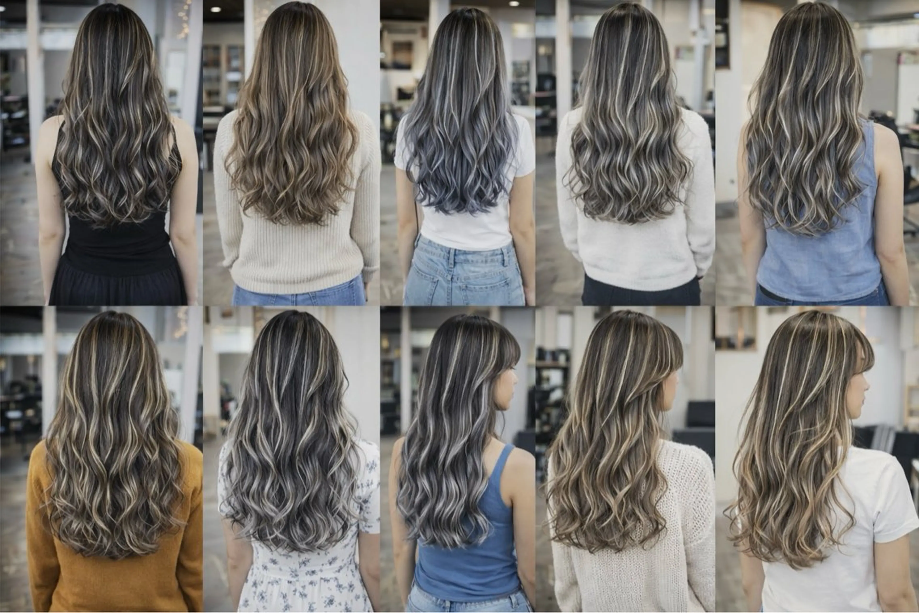 ロング カラー ハイライト/髪質改善 ans/黒木 和大のヘアスタイル