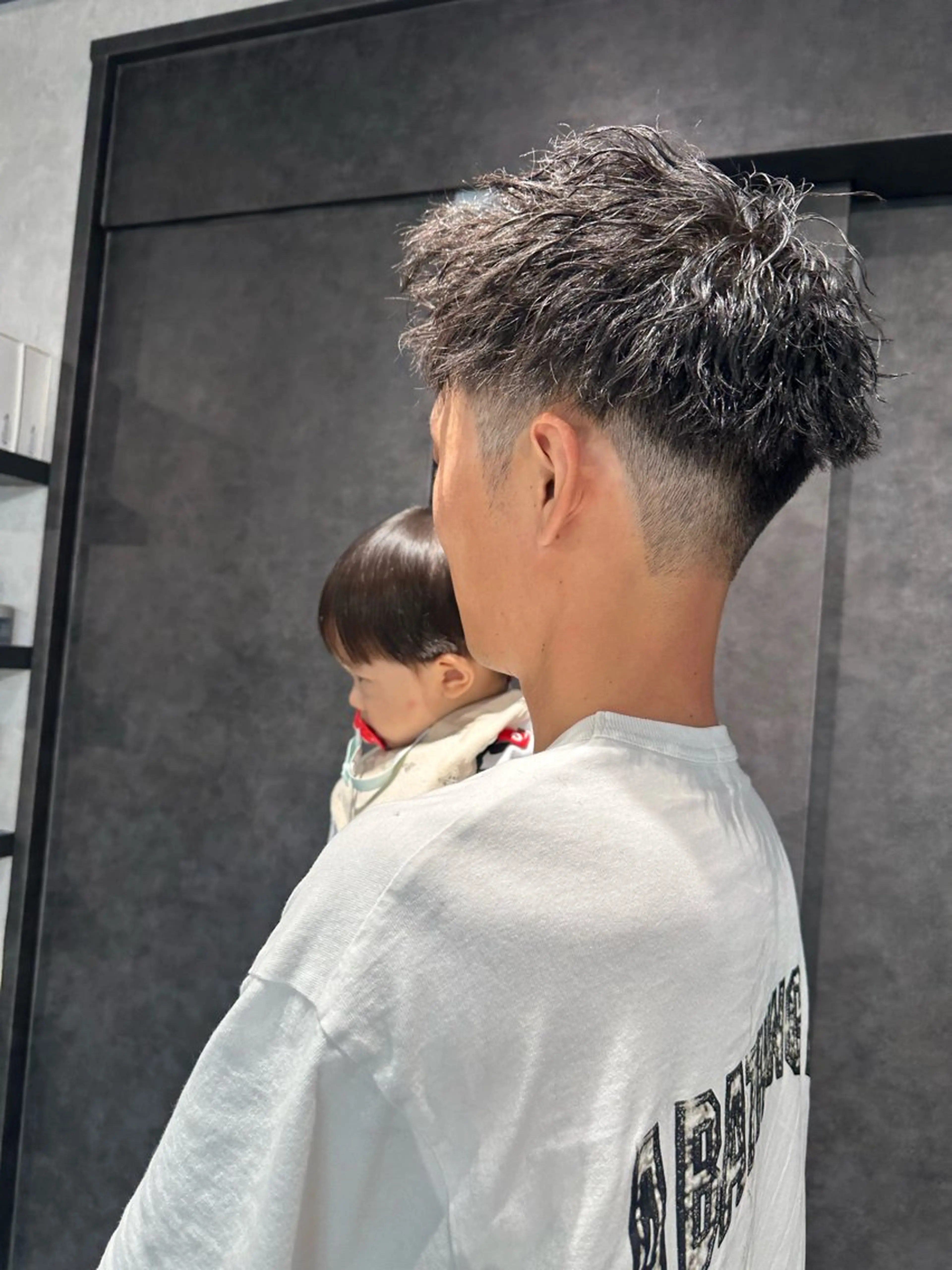 ショート パーマ ヘアアレンジ メンズ NEXT NEO所属・メンズヘア静岡 ✂︎Ryuheiのヘアスタイル