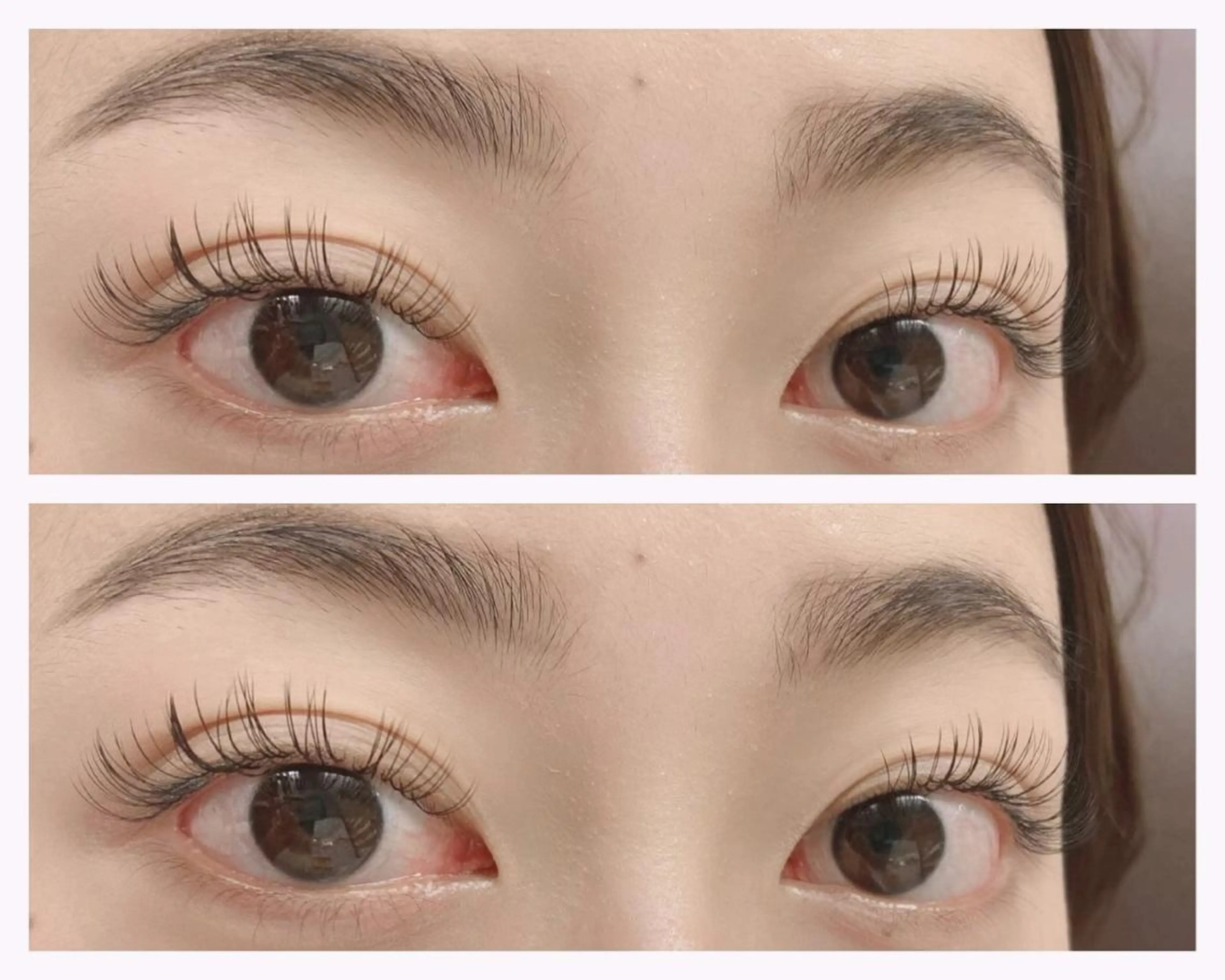 【レッスンモデル】ダブルフラットラッシュ１4０本オフ込¥※必ず詳細確認をお願いします💦の写真