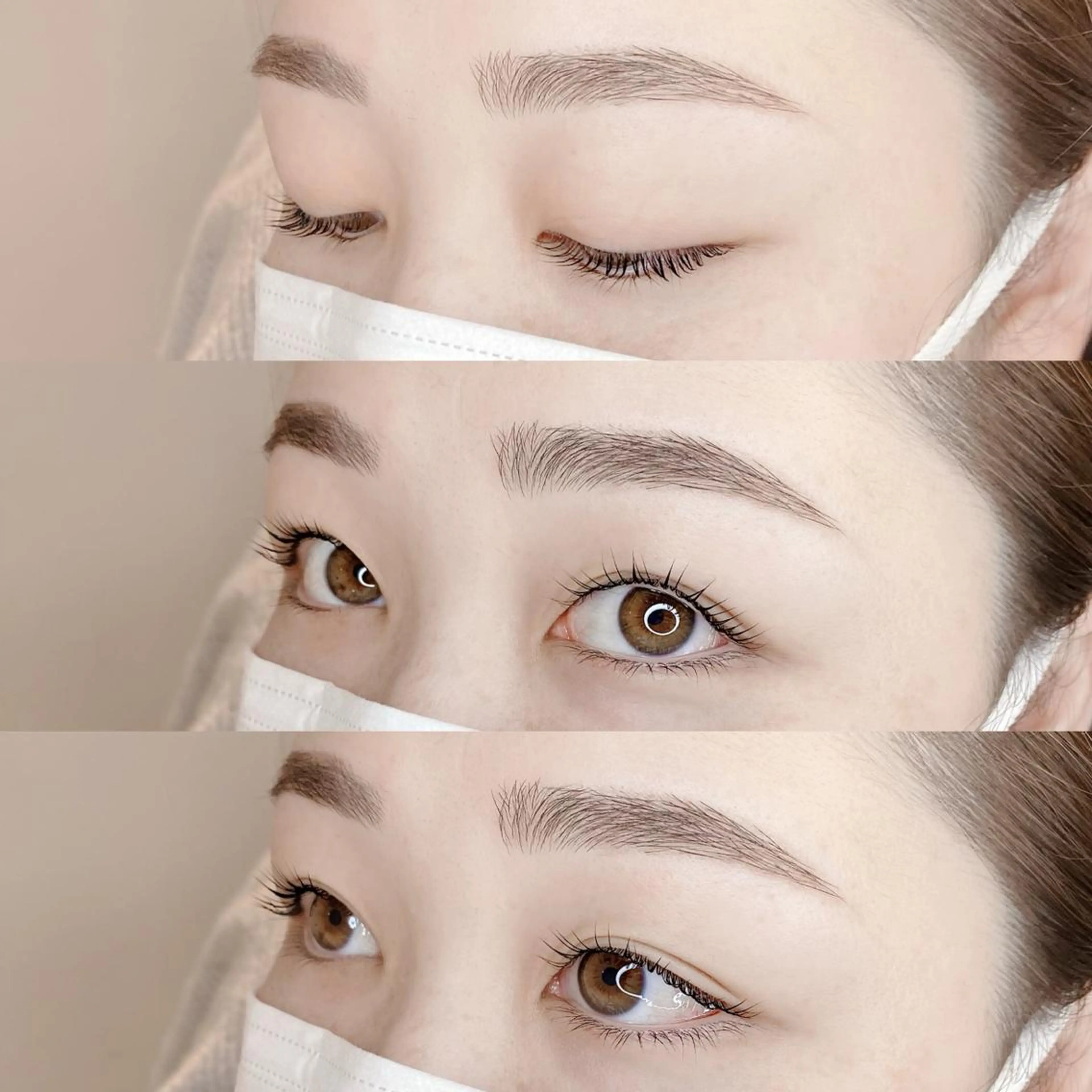 マツエク・マツパ アイブロウ Lucia 中澤のマツエク・マツパデザイン