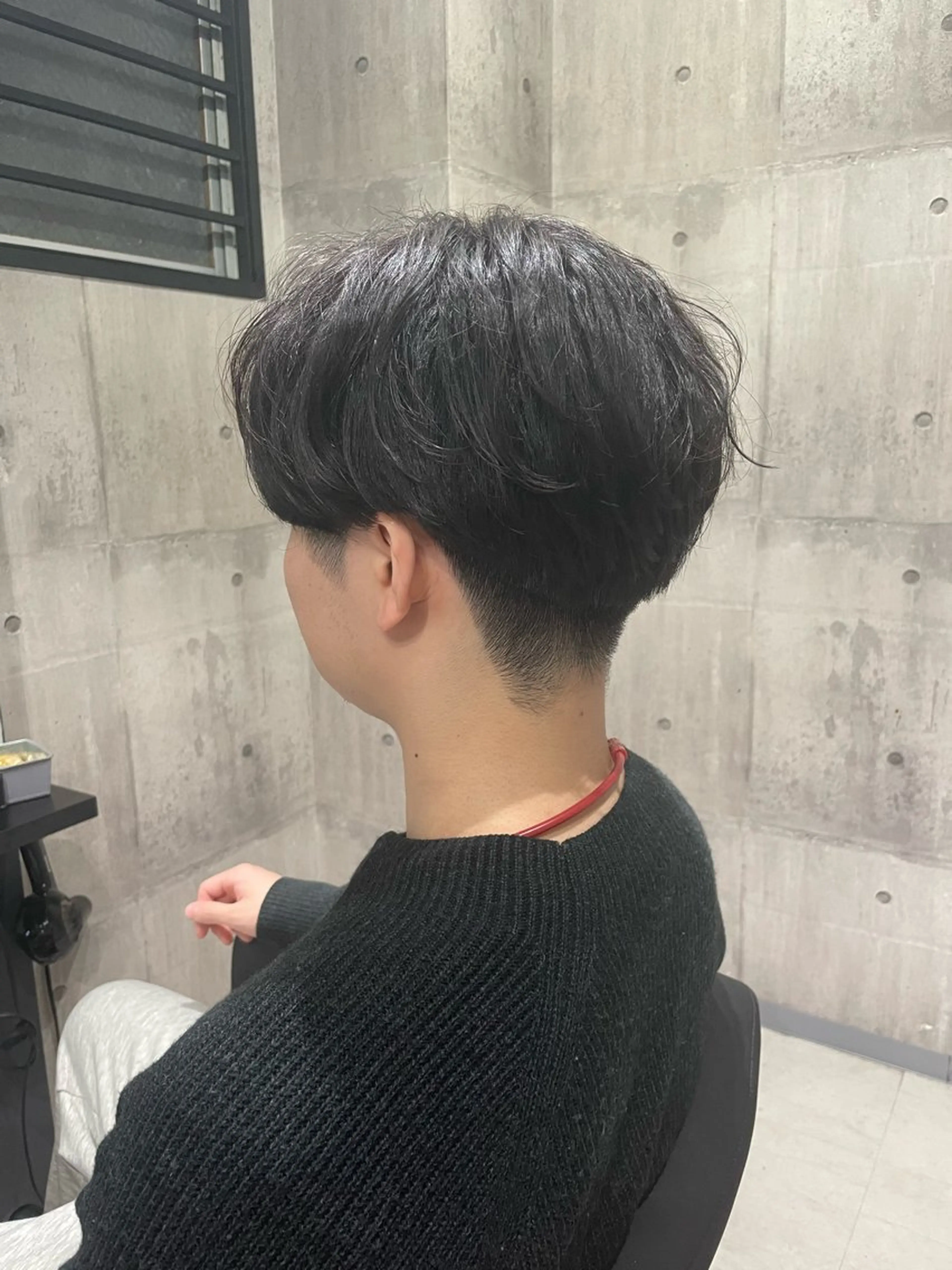 メンズ センターパート マッシュ 髪質改善/美髪カラー Hiroakiのヘアスタイル