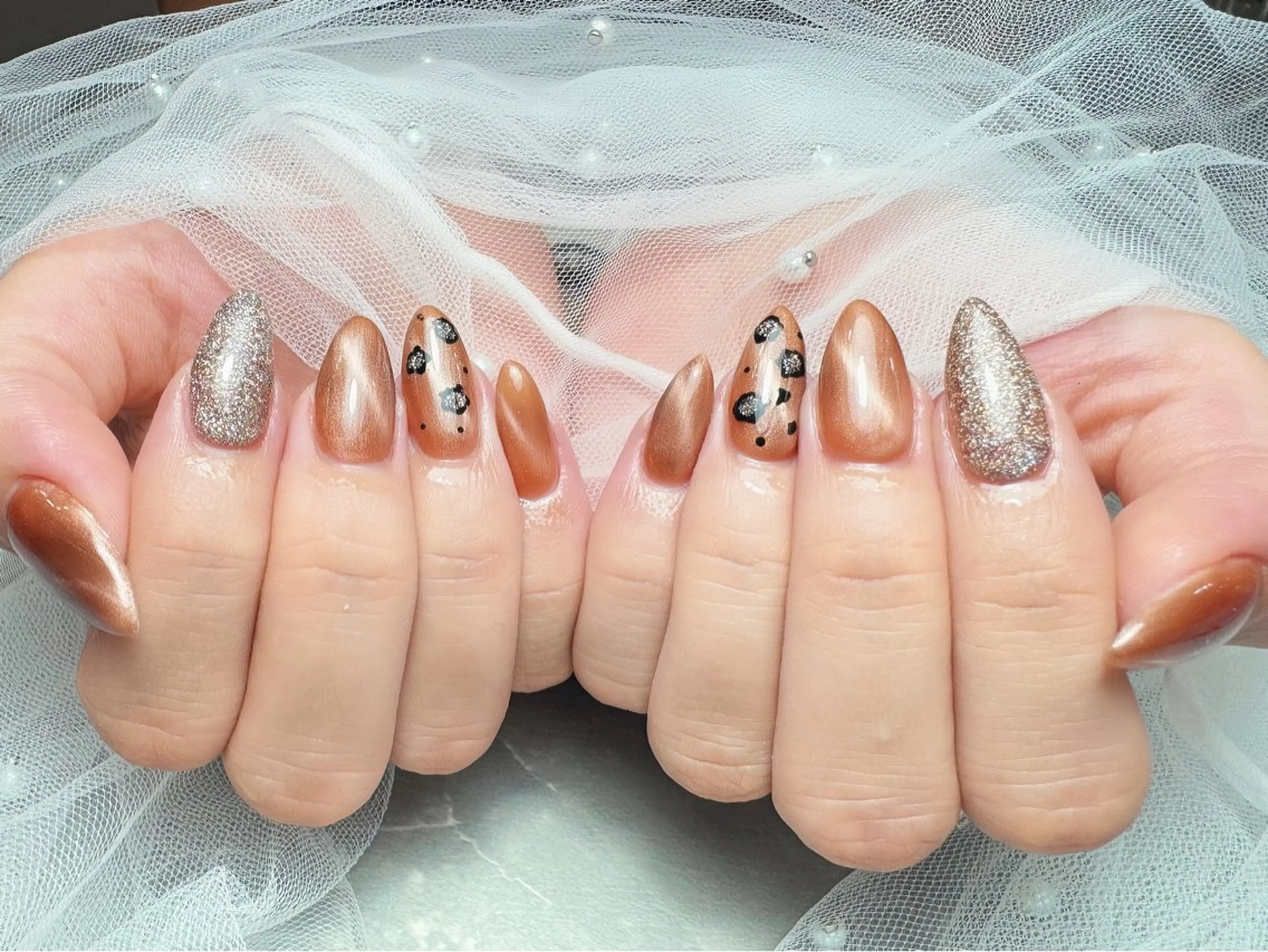 ネイル ハンドネイル マジックミラー所属・マジック ミラーのネイルデザイン