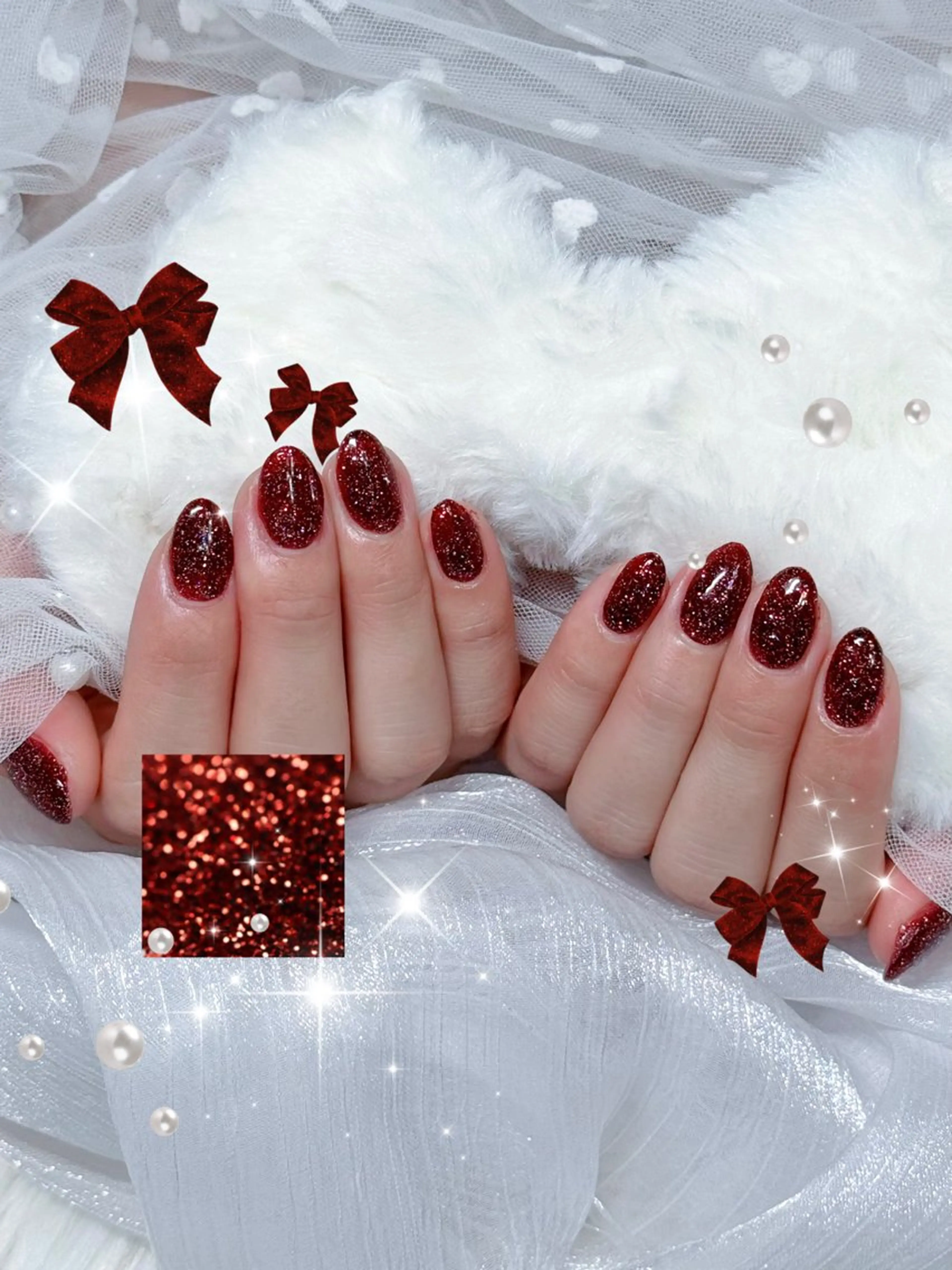 ネイル フラッシュネイル ハンドネイル 🩵 aoi🩵のネイルデザイン