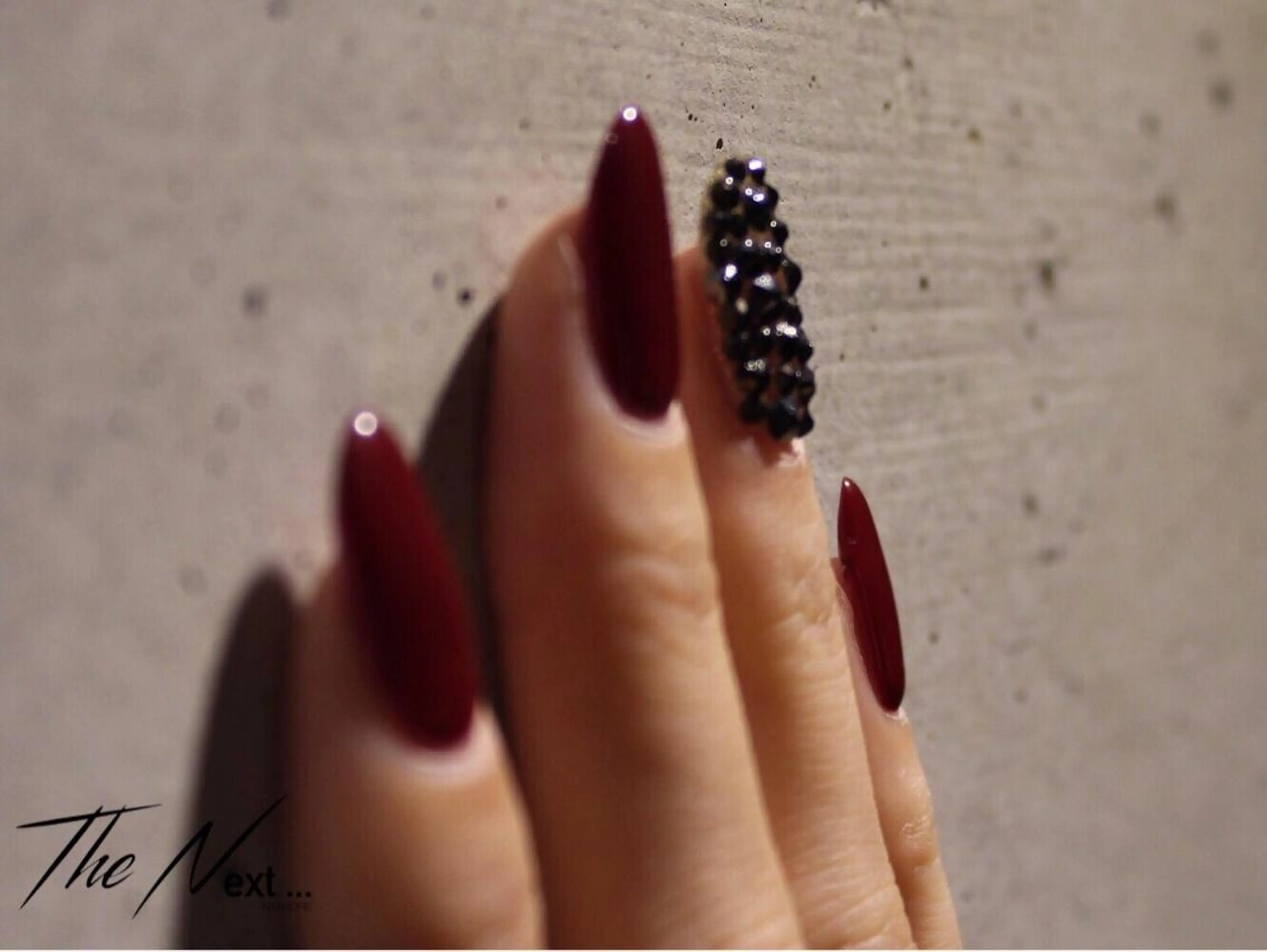 ネイル ボルドー ジェルネイル ハンドネイル The  Next...所属・TheNext kitahorieのネイルデザイン