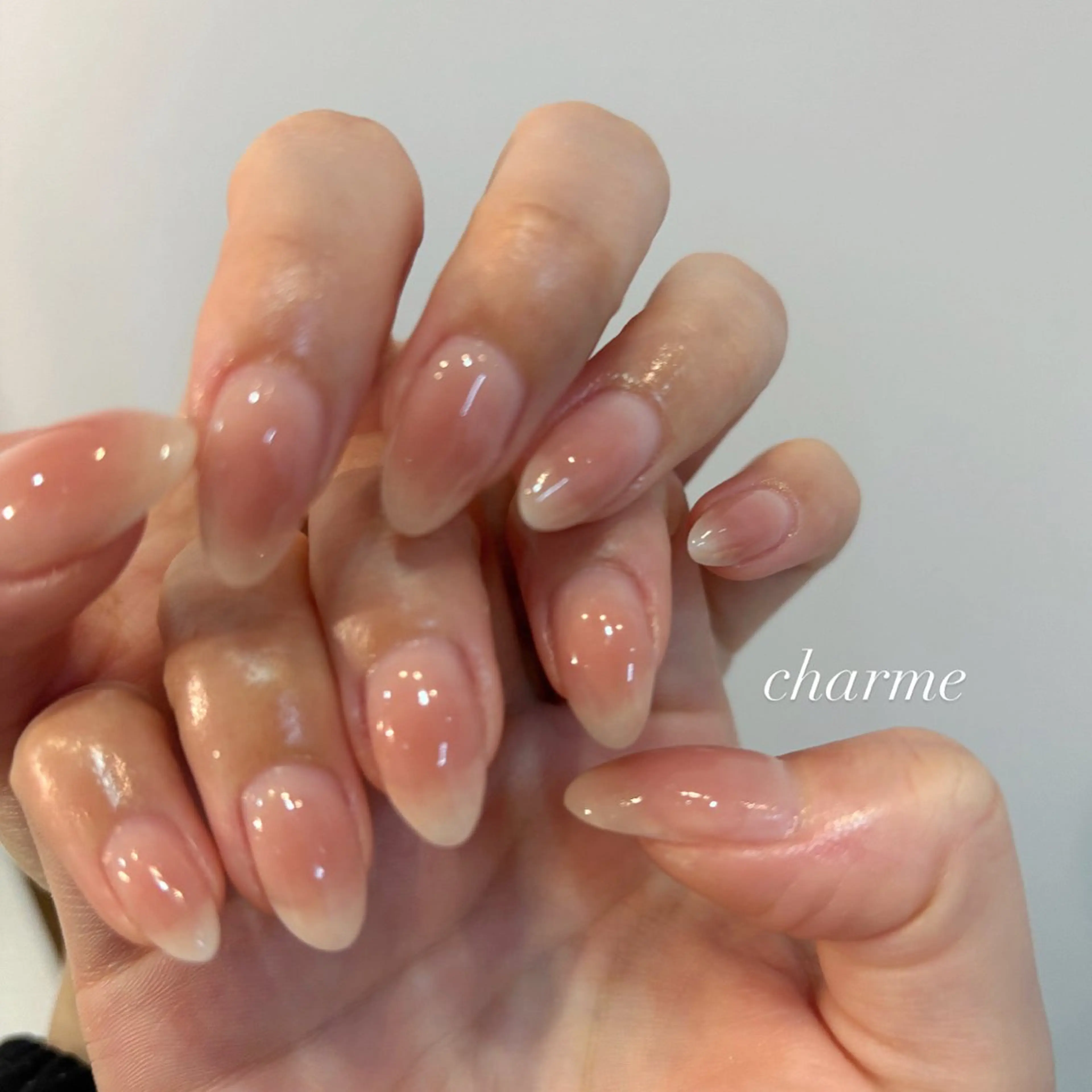 ネイル チークネイル charme nailのネイルデザイン