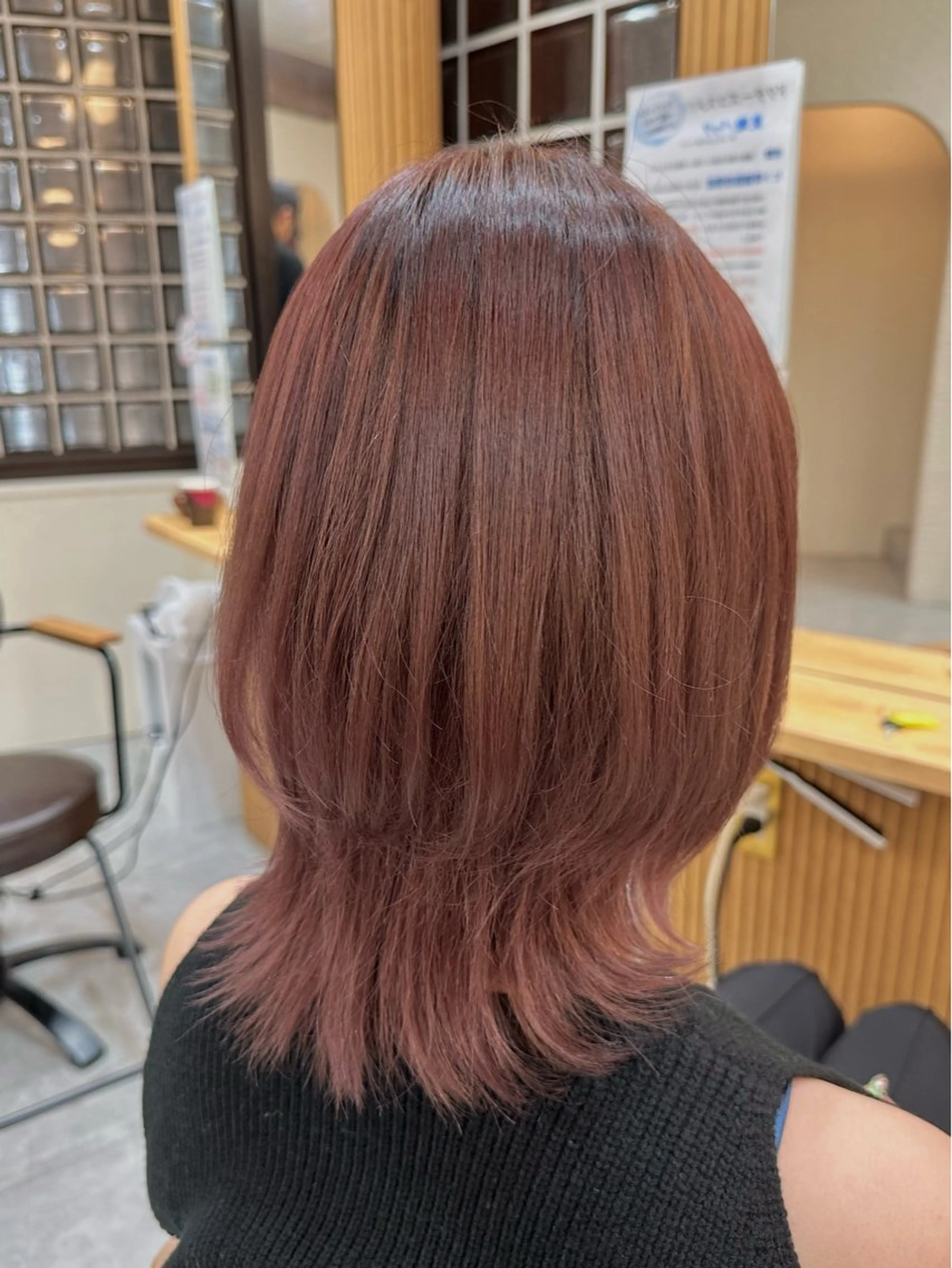 ミディアム カラー カット ヘアカラー ROPE🫧 フウカのヘアスタイル