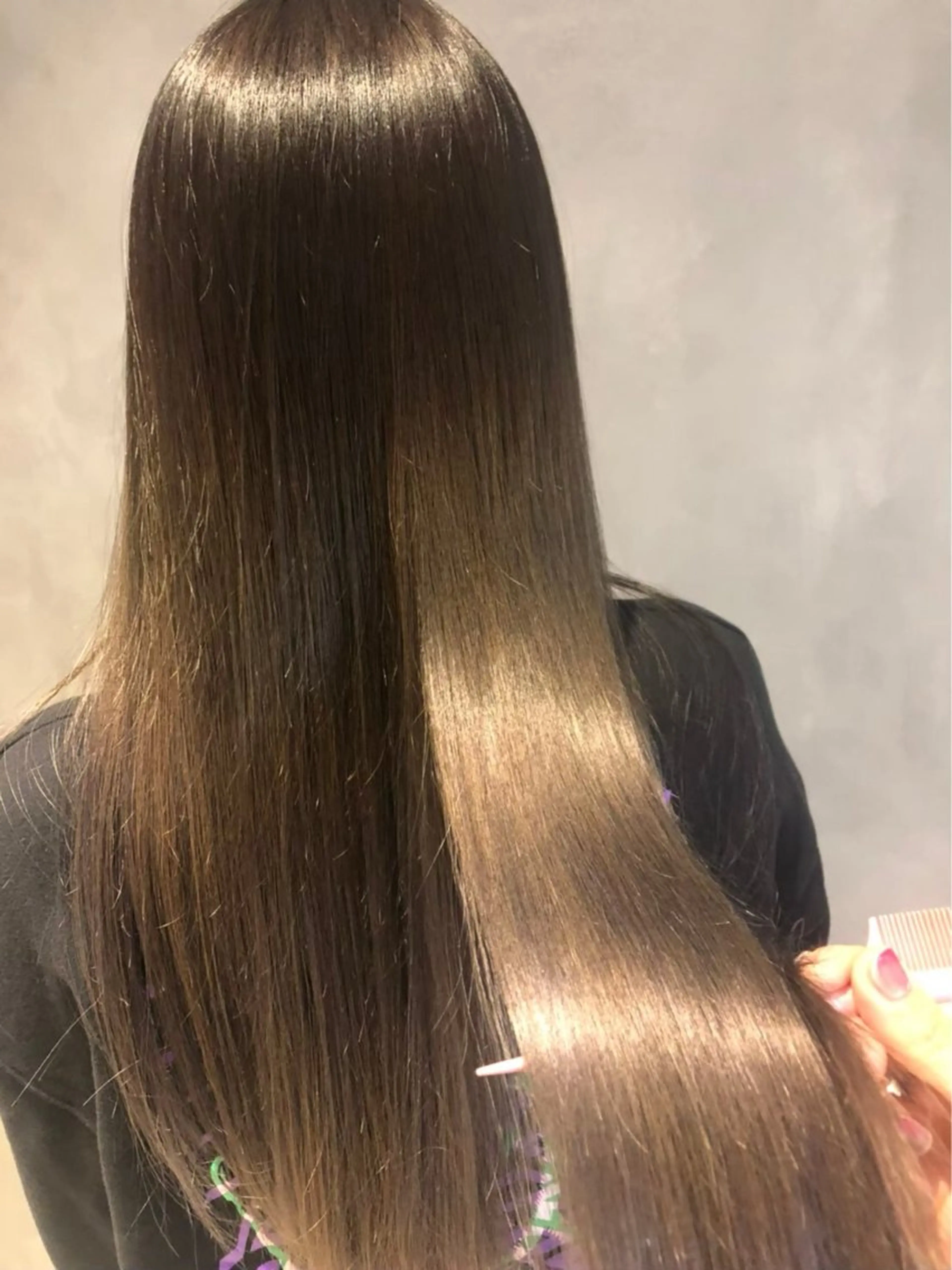 艶ぷる🫧扱いやすくなる縮毛矯正🧴の写真