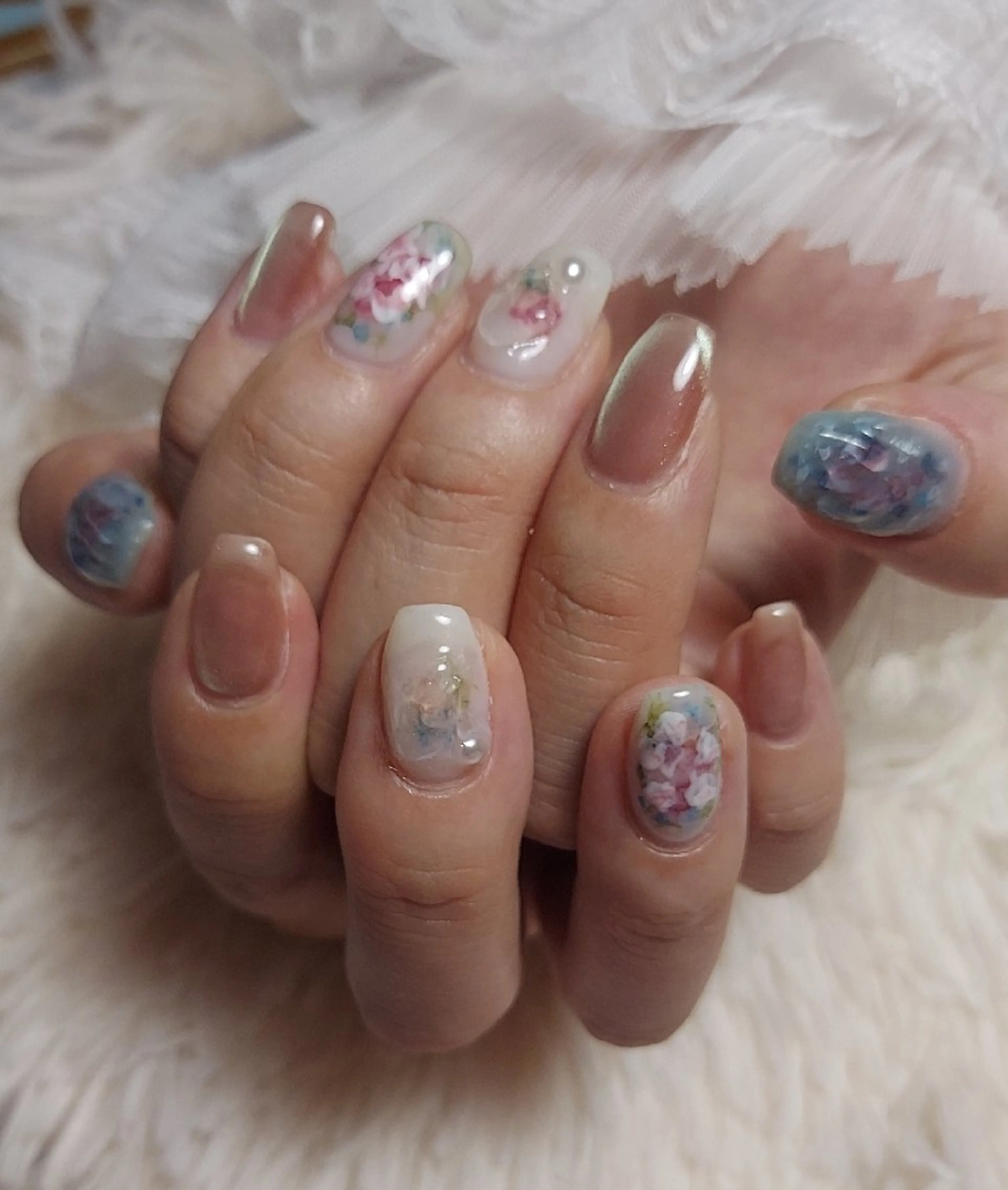 ネイル ハンドネイル とりごえ さおりのネイルデザイン