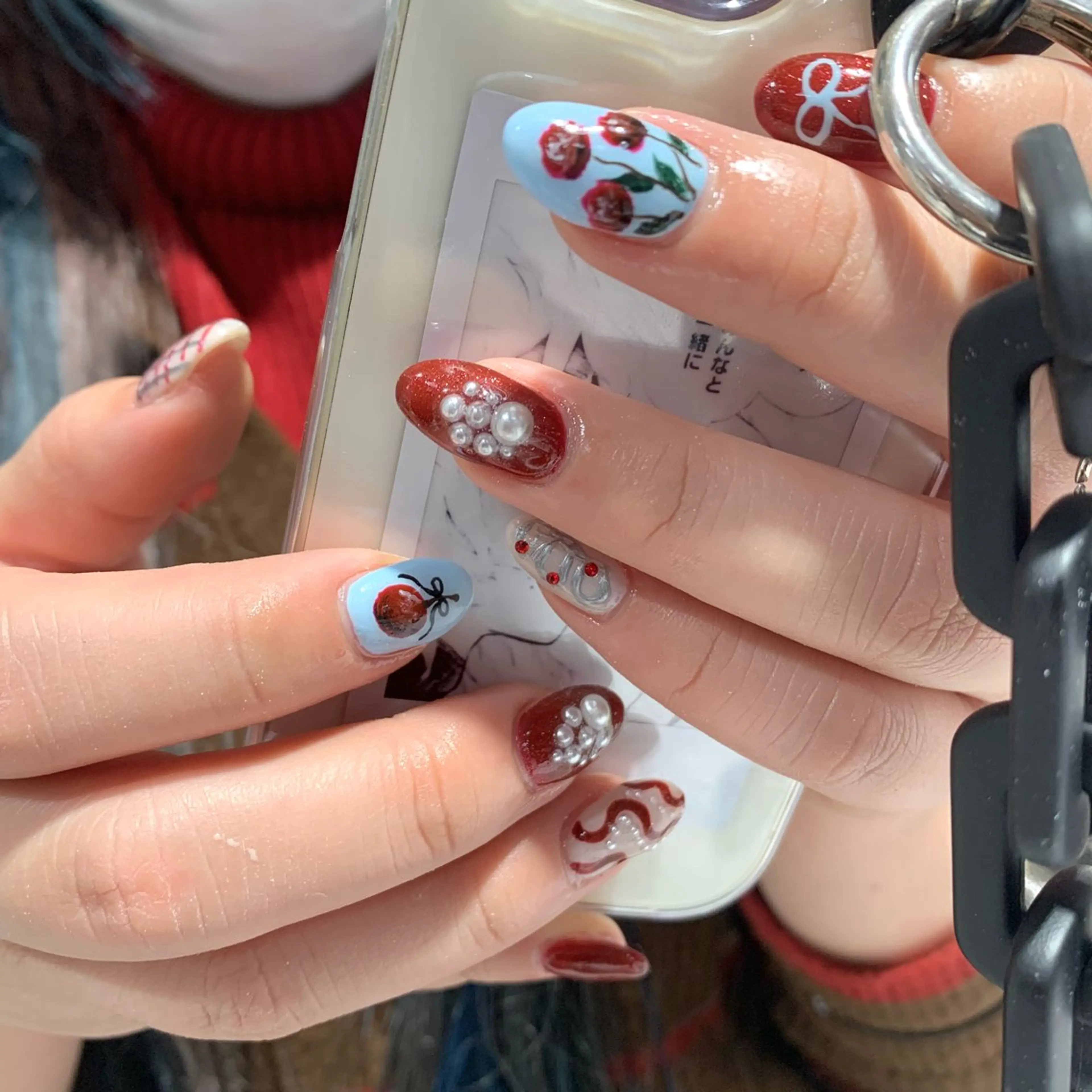 ネイル 中野 茅緩のネイルデザイン