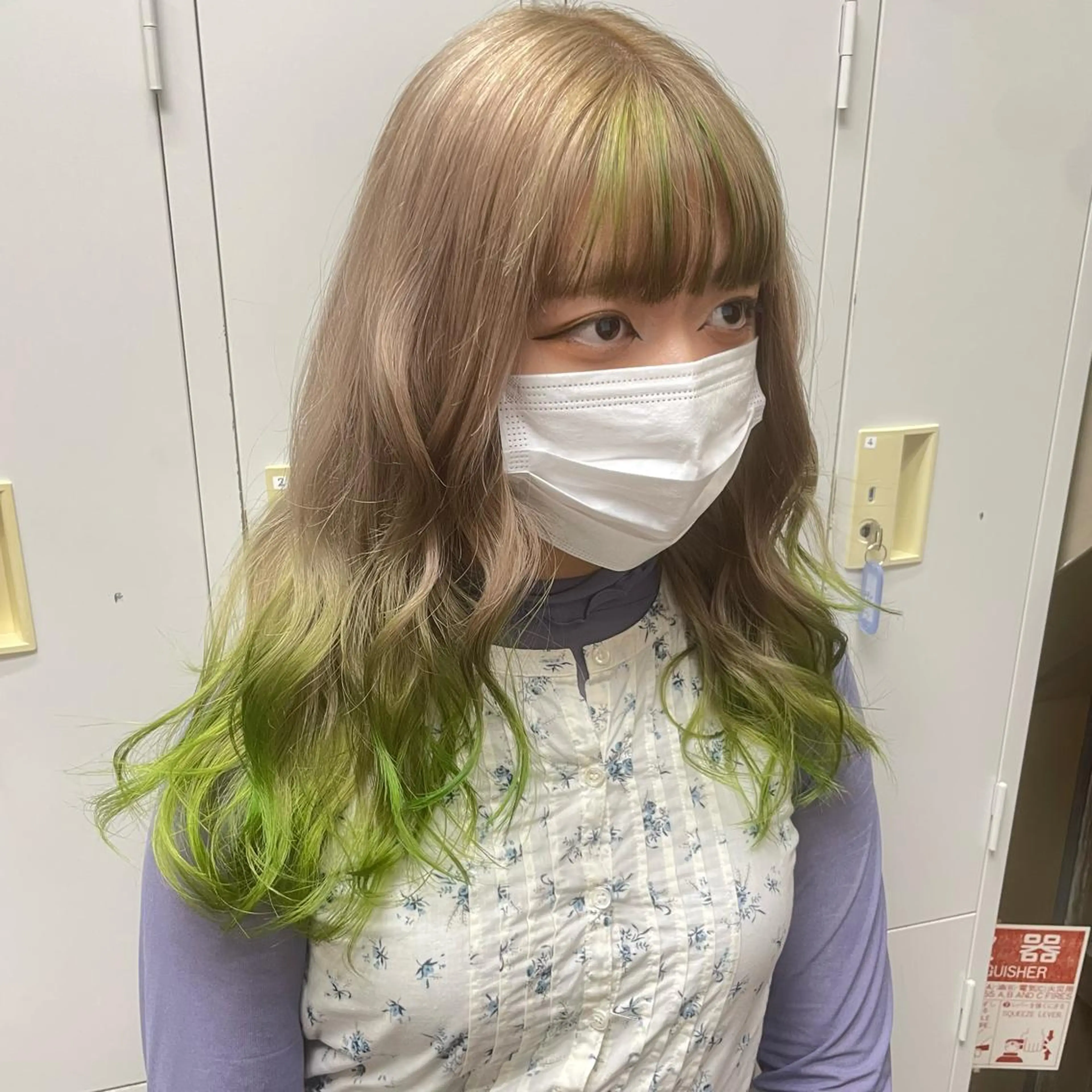 ロング カラー Blanche by artina川崎店所属・ゆう🫧 透明感/ハイトーンのヘアスタイル