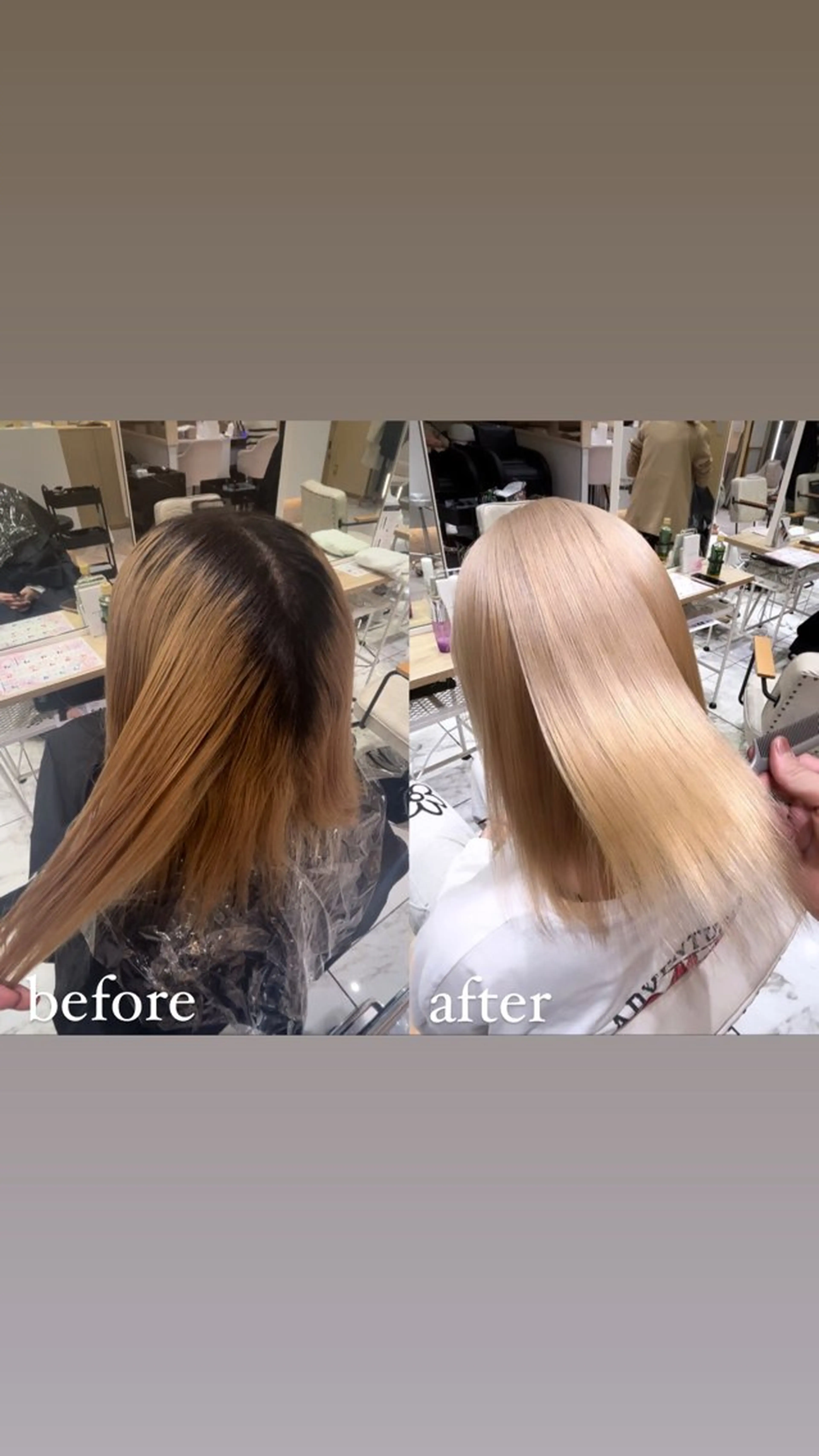 ミディアム カラー ブリーチ 縮毛矯正 ヘアカラー 🥇メンズパーマ /縮毛矯正/木村神心のヘアスタイル