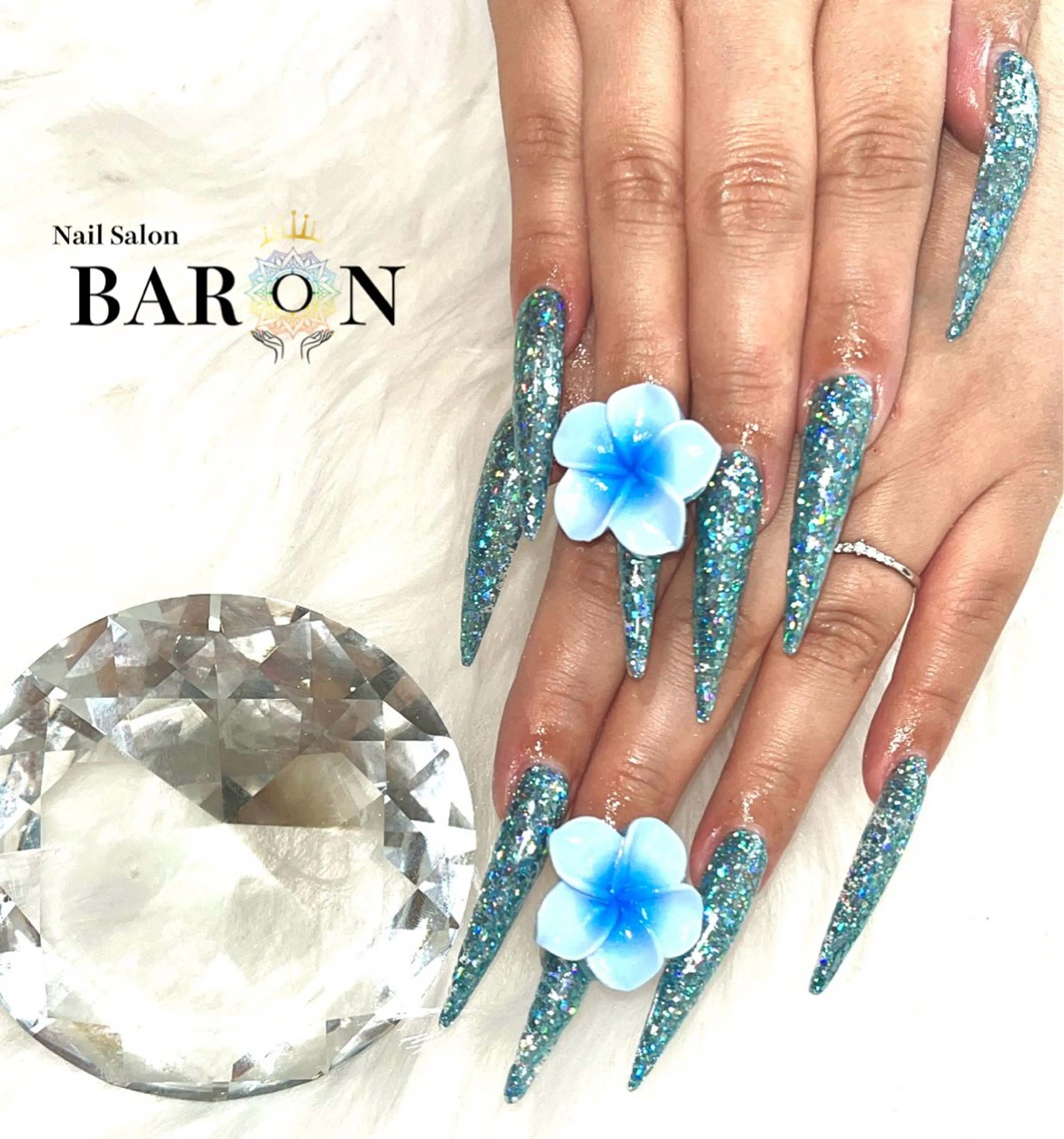 ☆新規☆【オフ無】最先端スカルプ＊ワンカラー/ラメグラ(パーツ別途料金)★指名料込の写真