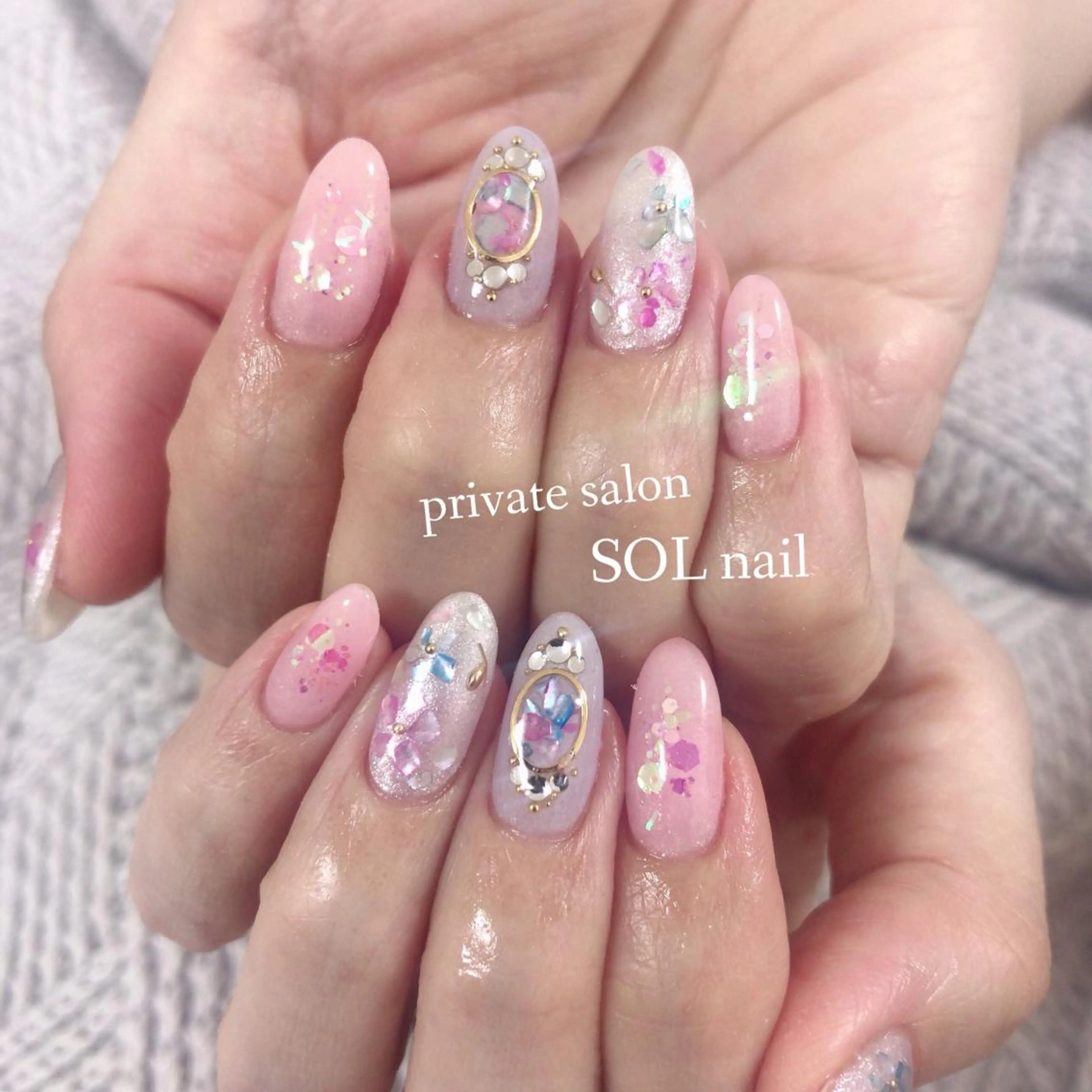 ネイル ハンドネイル SOL NAILのネイルデザイン