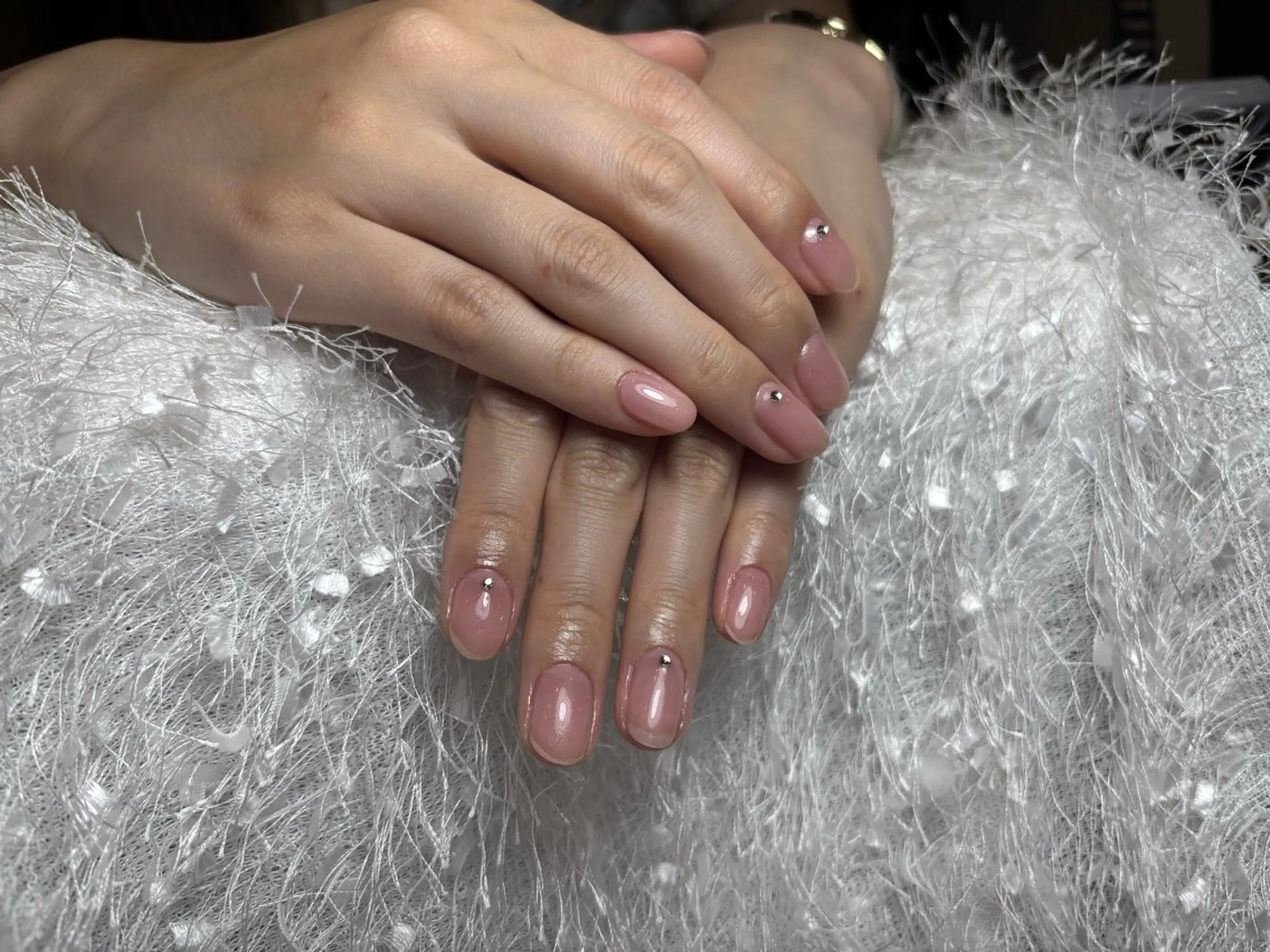 ネイル チークネイル 長さ出し フットネイル フレンチネイル ジェルネイル Enny lovelyのネイルデザイン