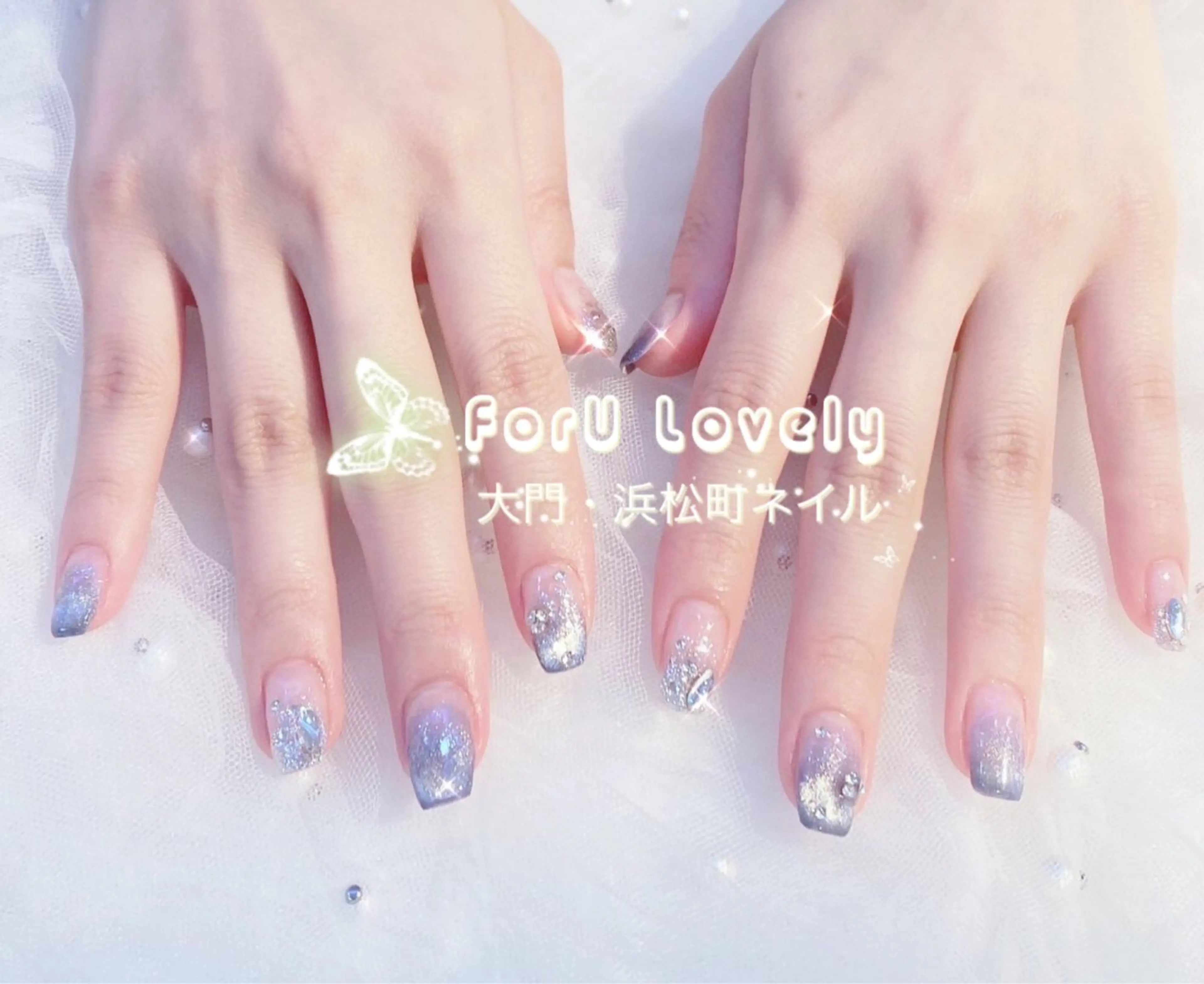 ネイル 桜ネイル フットネイル フレンチネイル ジェルネイル ハート 大門浜松町 ネイルのネイルデザイン