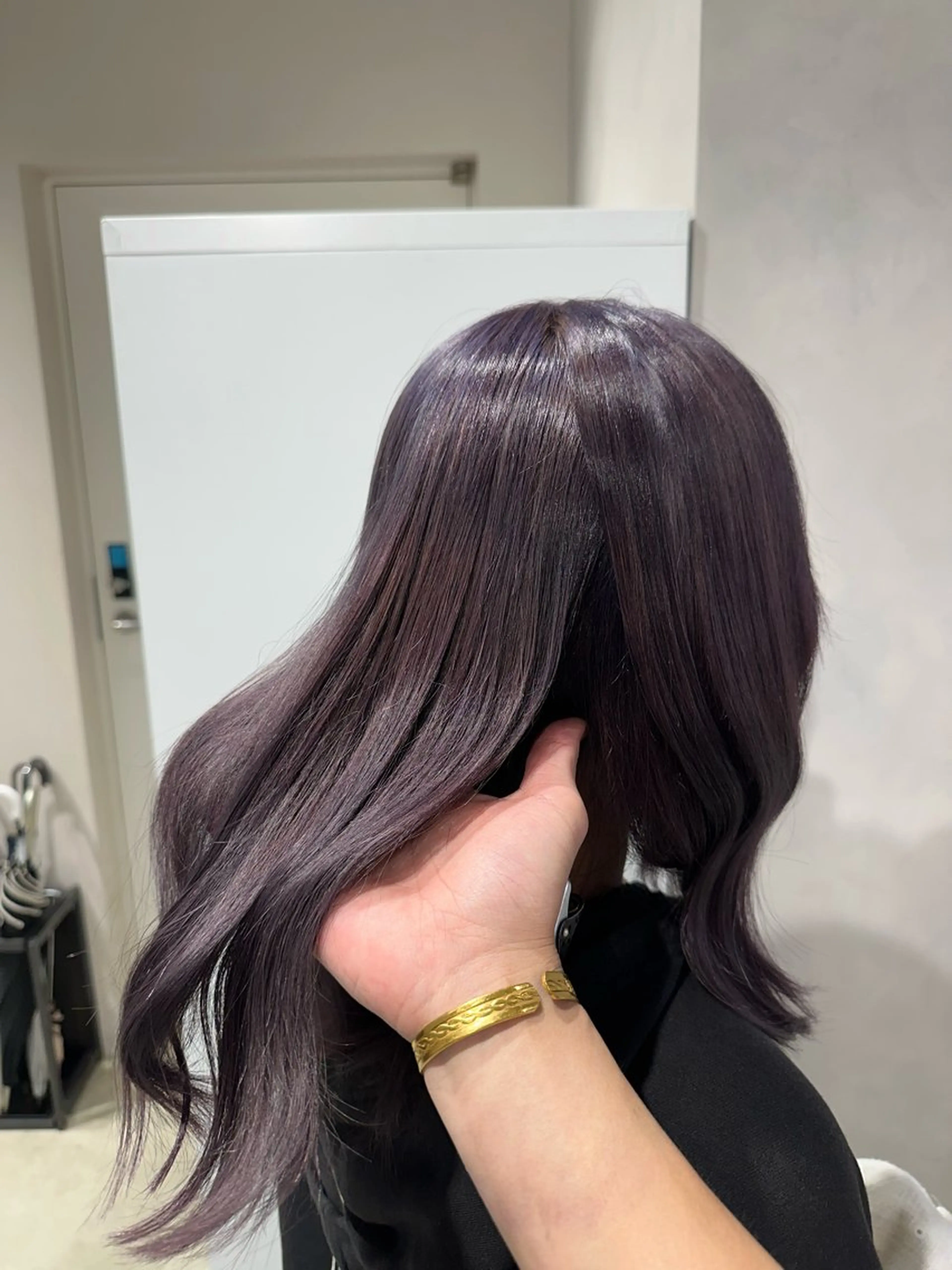 セミロング カラー 渋谷うる艶カラー 🦊あらし🦊のヘアスタイル