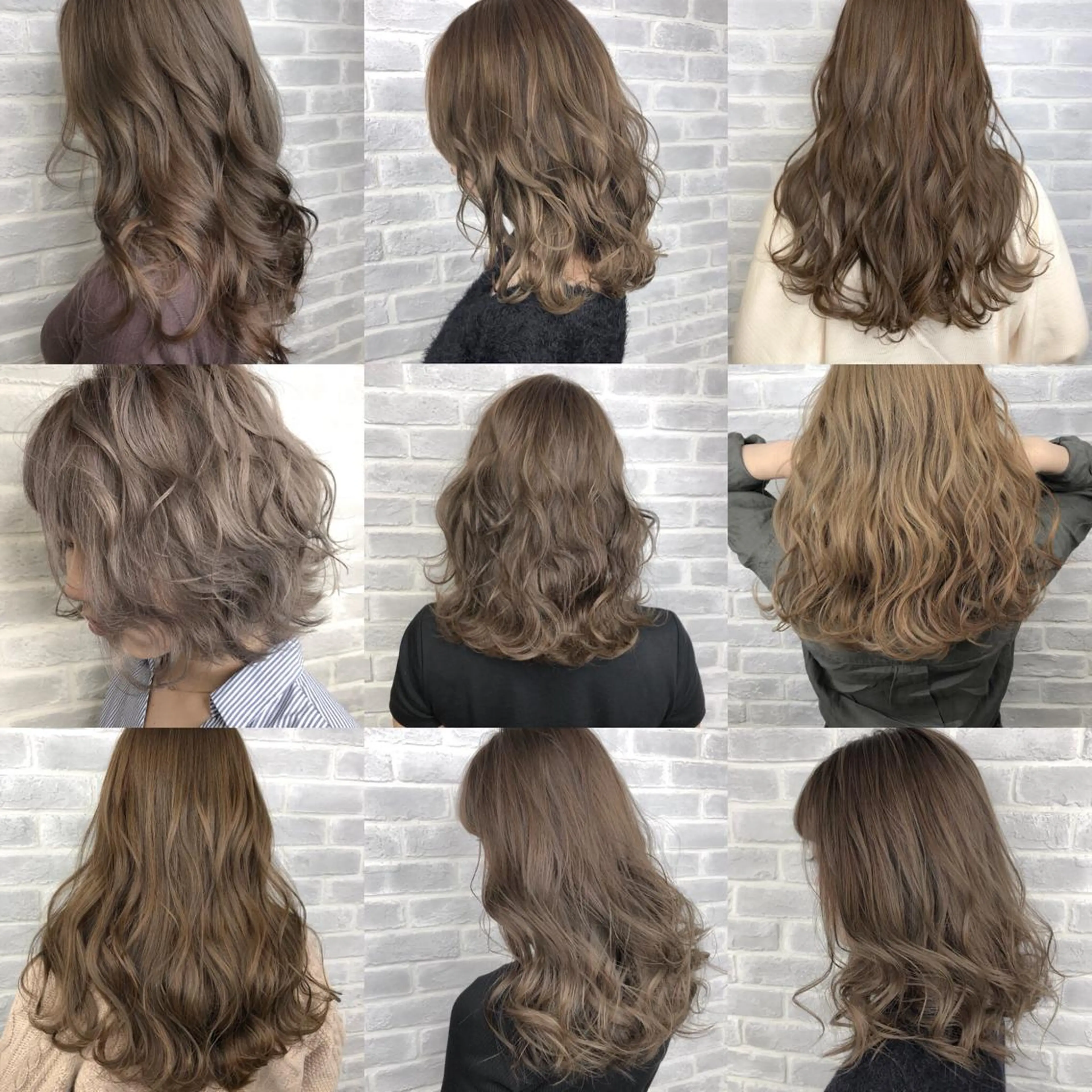 セミロング カラー ブリーチ eclair.髪質改善&トリートメント所属・【艶髪、透明感】西村 有司のヘアスタイル