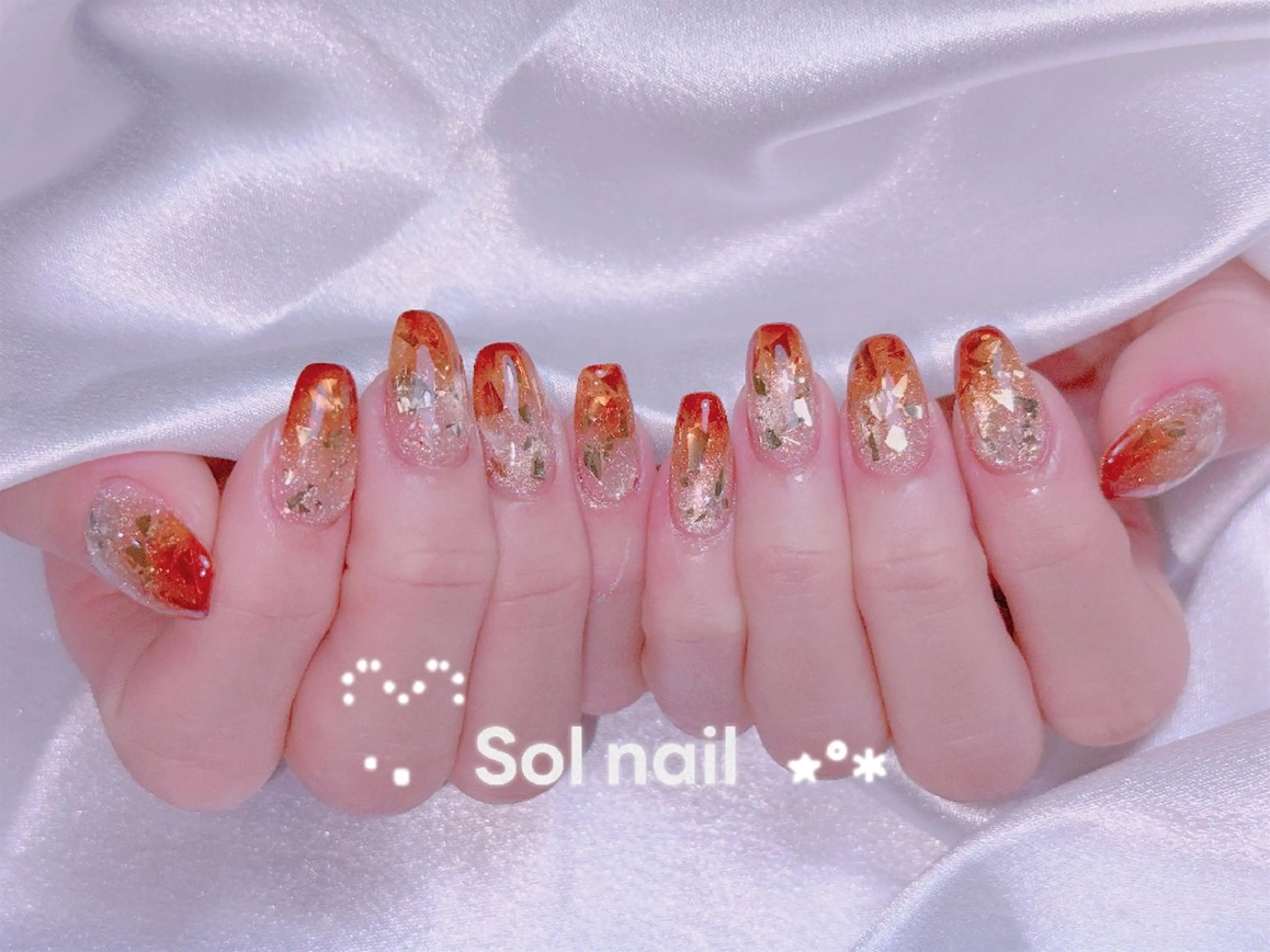 ネイル ハンドネイル パラジェル＆フィルイン取り扱いサロンSol Nail所属・Sol Nail ミネのネイルデザイン