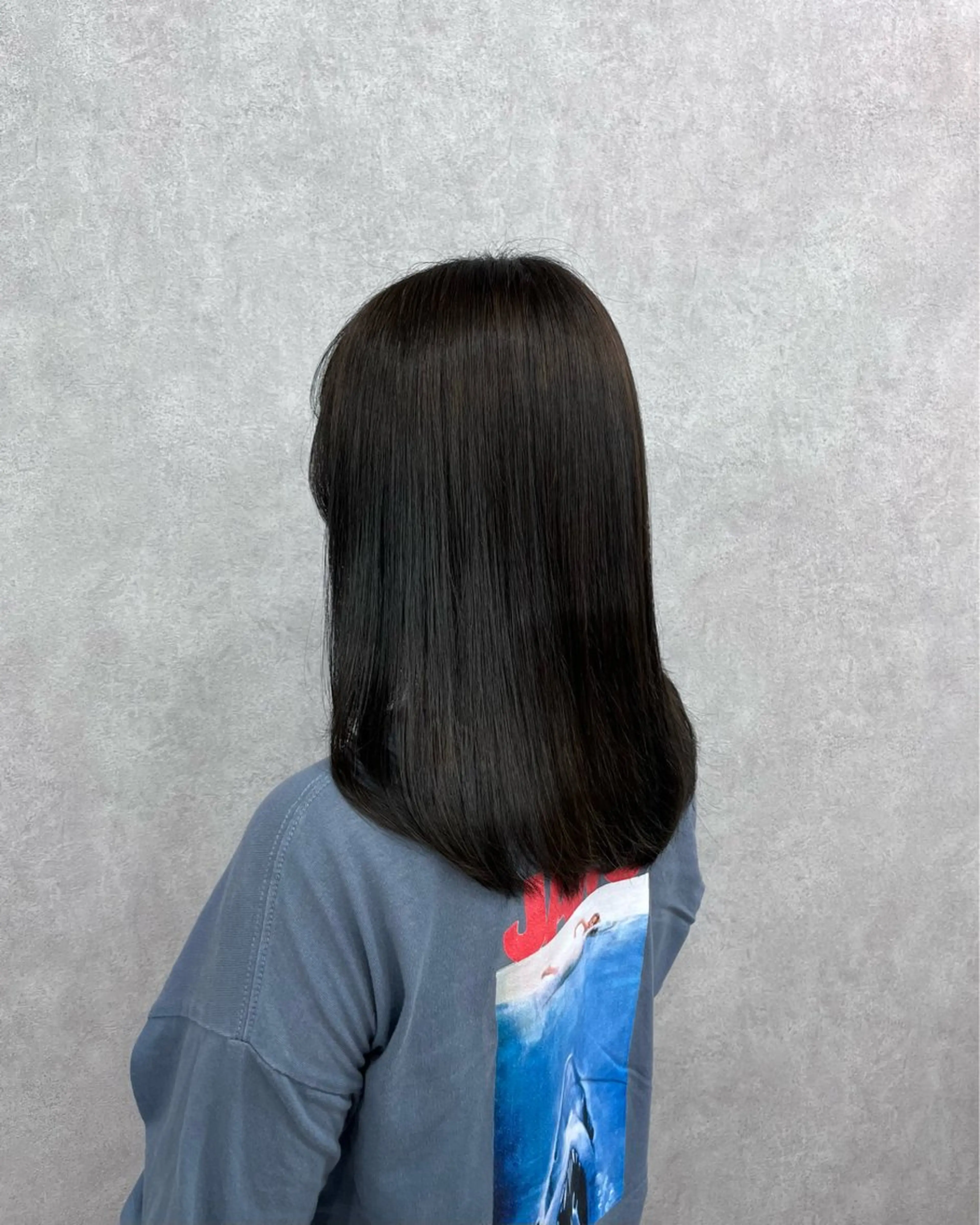 ミディアム 角田 満帆のヘアスタイル