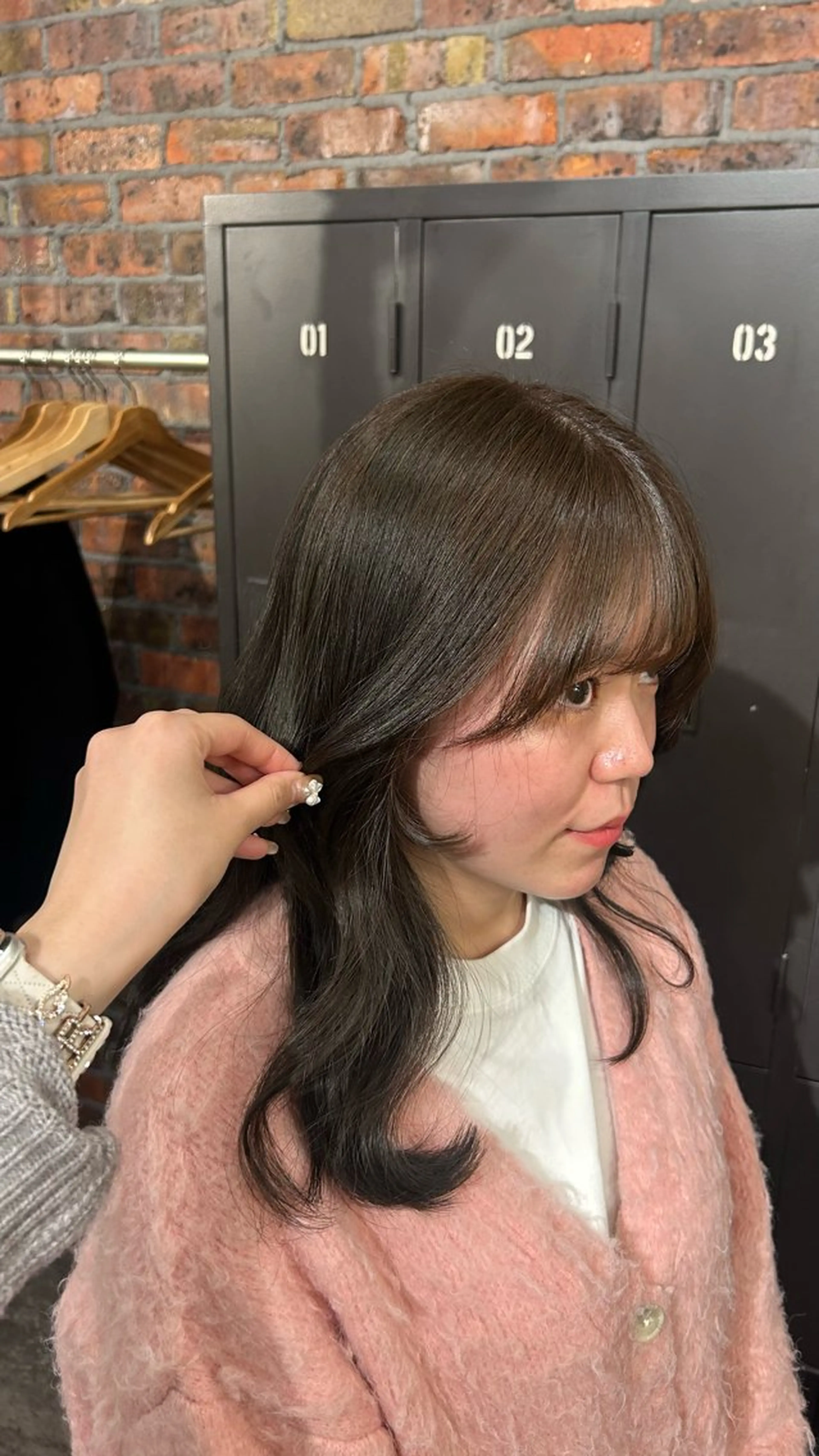 カラー カット ヘアカラー the BRIDGE マナ🎀のヘアスタイル