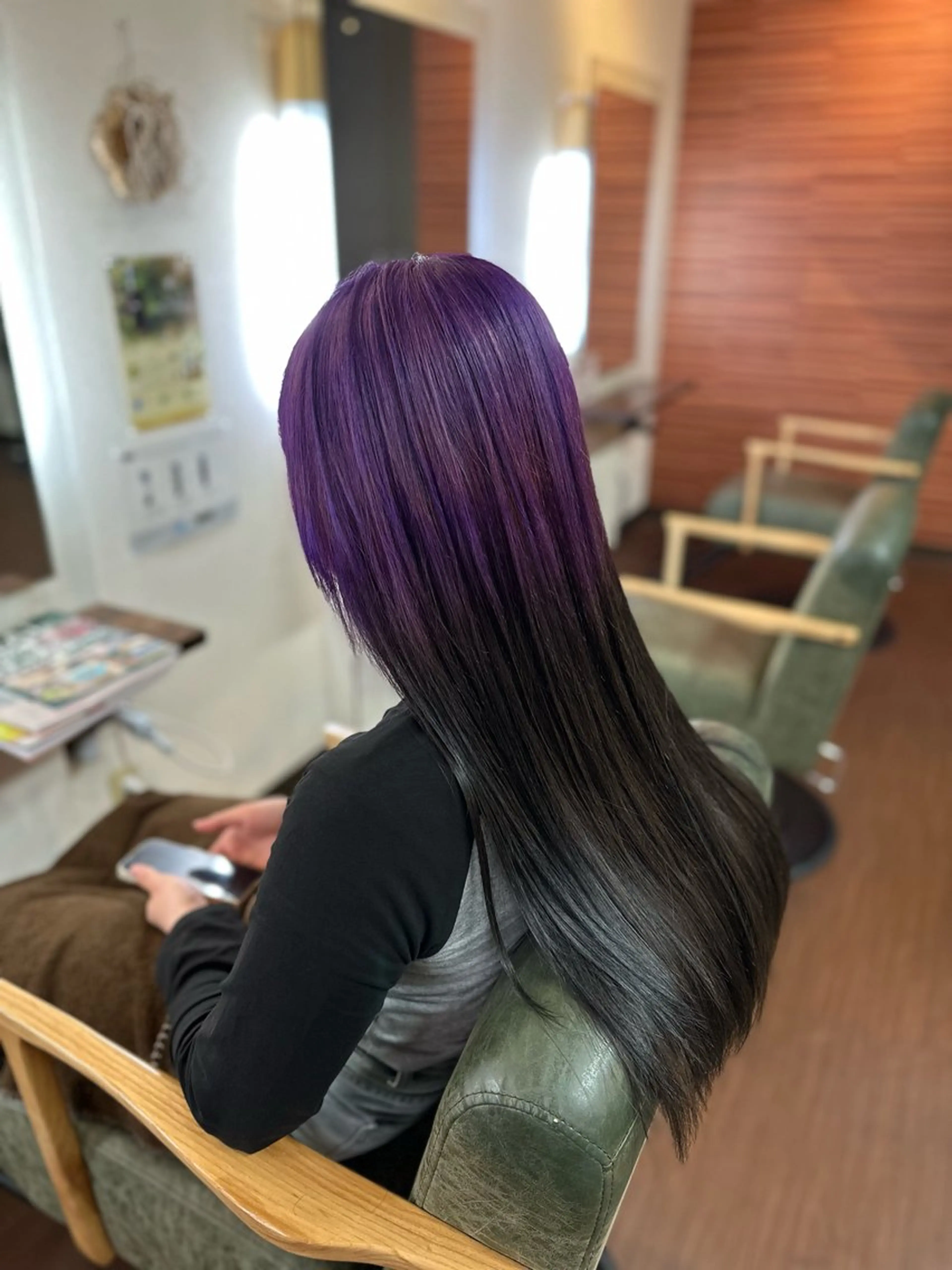 ロング カラー ヘアカラー インナーカラー指名 No.1菊池柊真のヘアスタイル