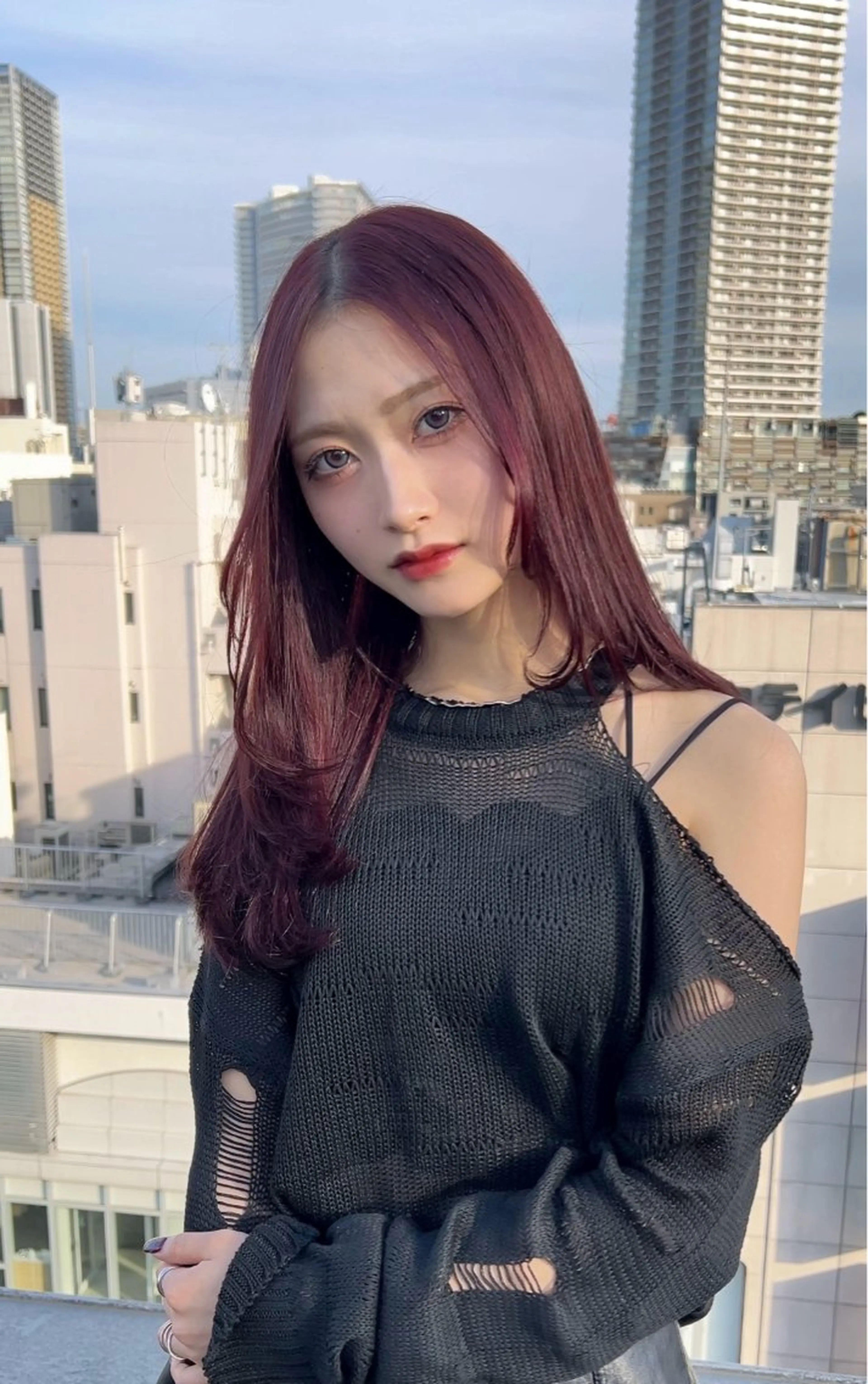 ロング 髪質改善 縮毛矯正 トリートメント 🫧髪質改善 講師🫧🍎幹細胞のヘアスタイル