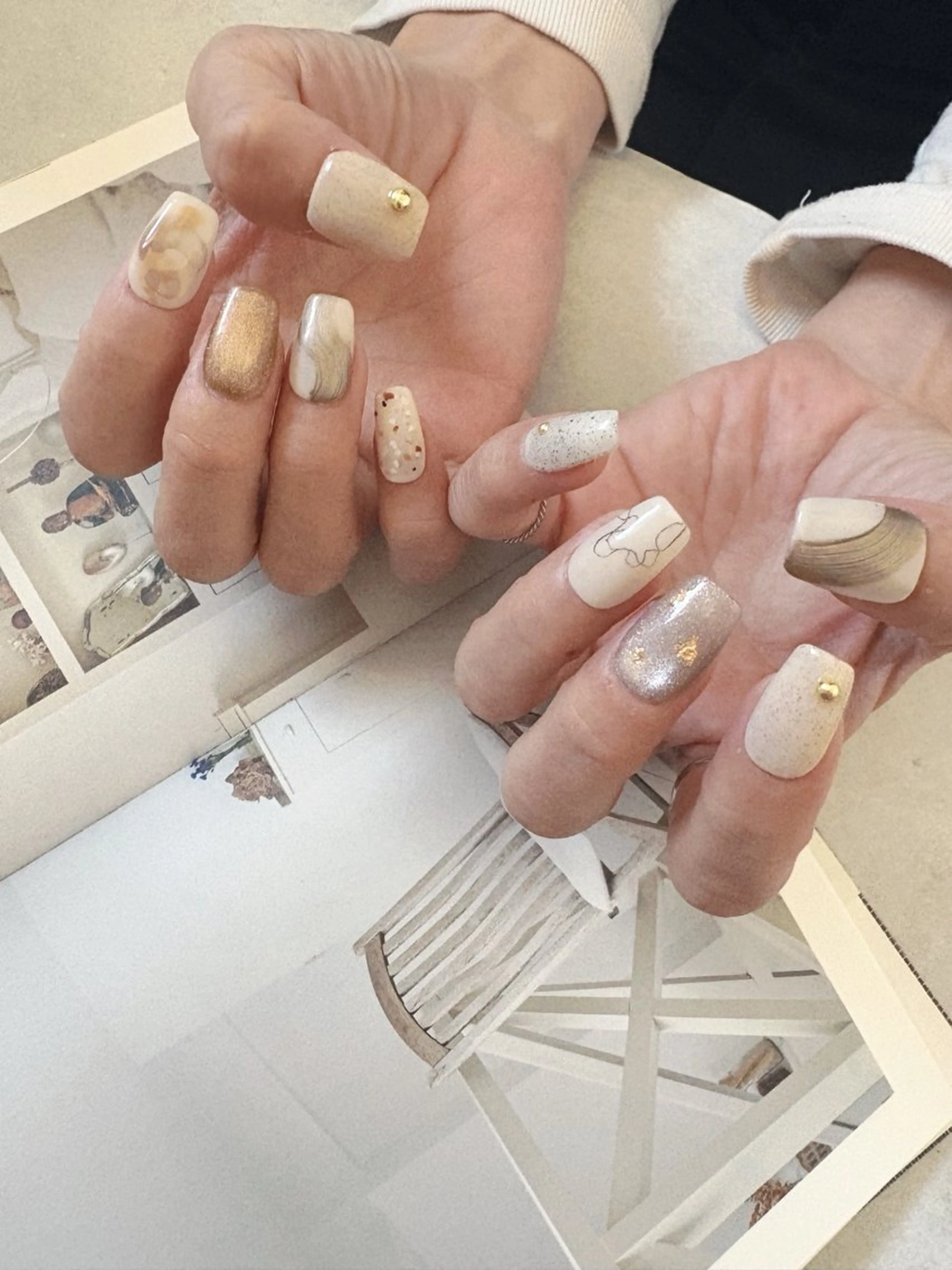 ネイル ネイルチップ K Aのネイルデザイン