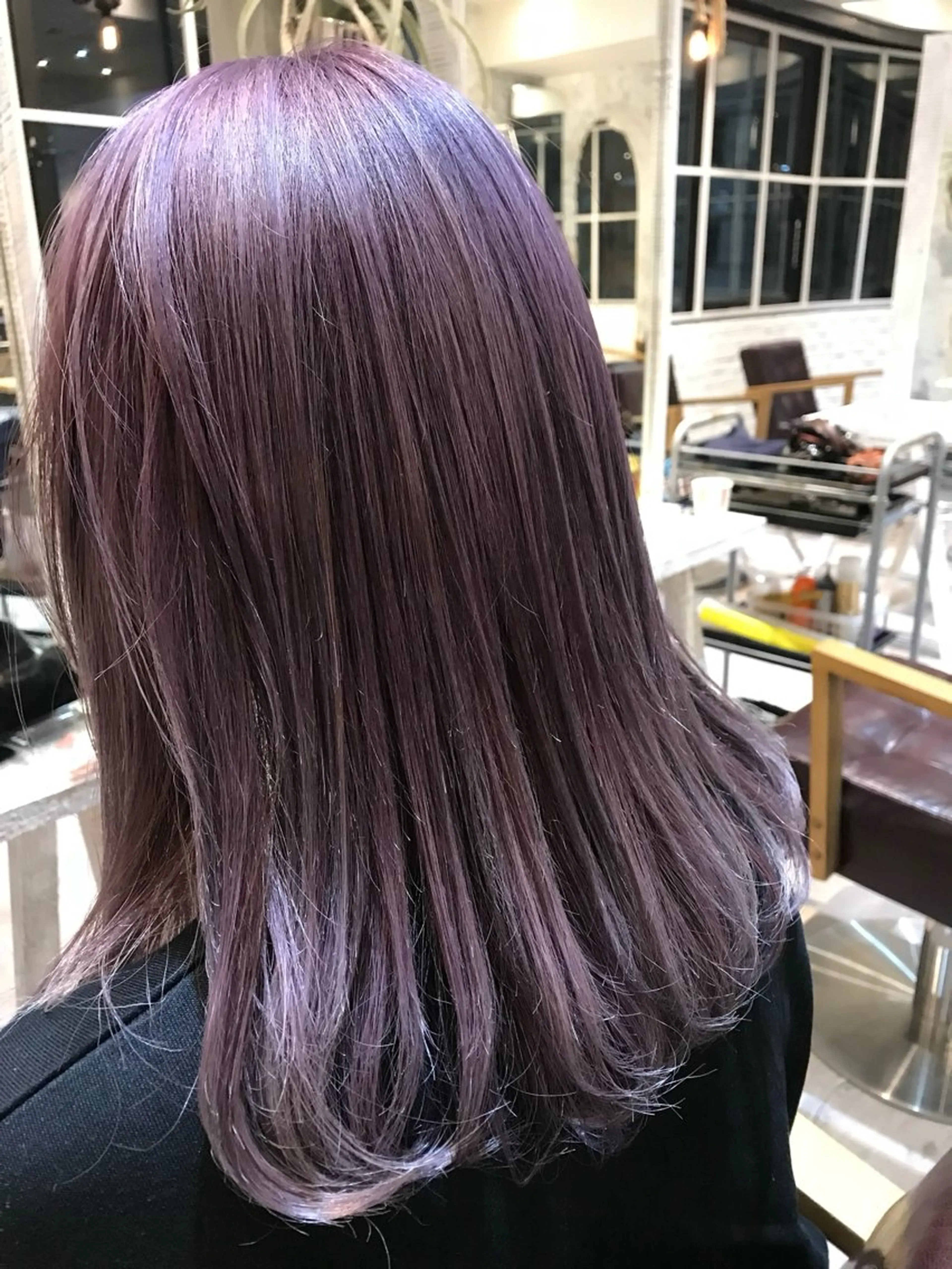 セミロング カラー AUBE hair ales福岡平尾店所属・塚本 昂のヘアスタイル