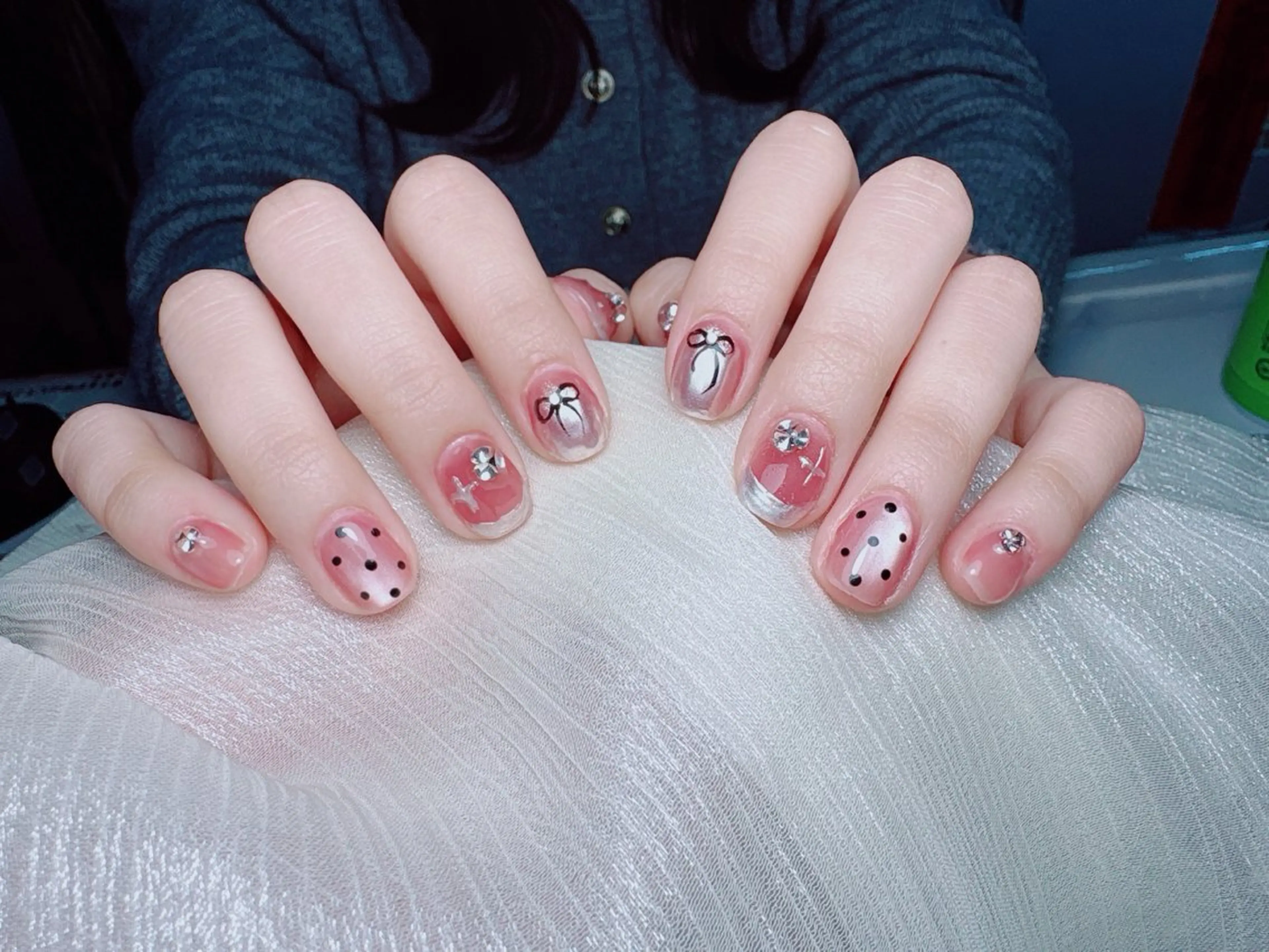 ネイル ハンドネイル Yuxi Beauty salon 【ユーシィー ビューティ サロン】所属・ユーシーネイルサロン 池田公園店のネイルデザイン