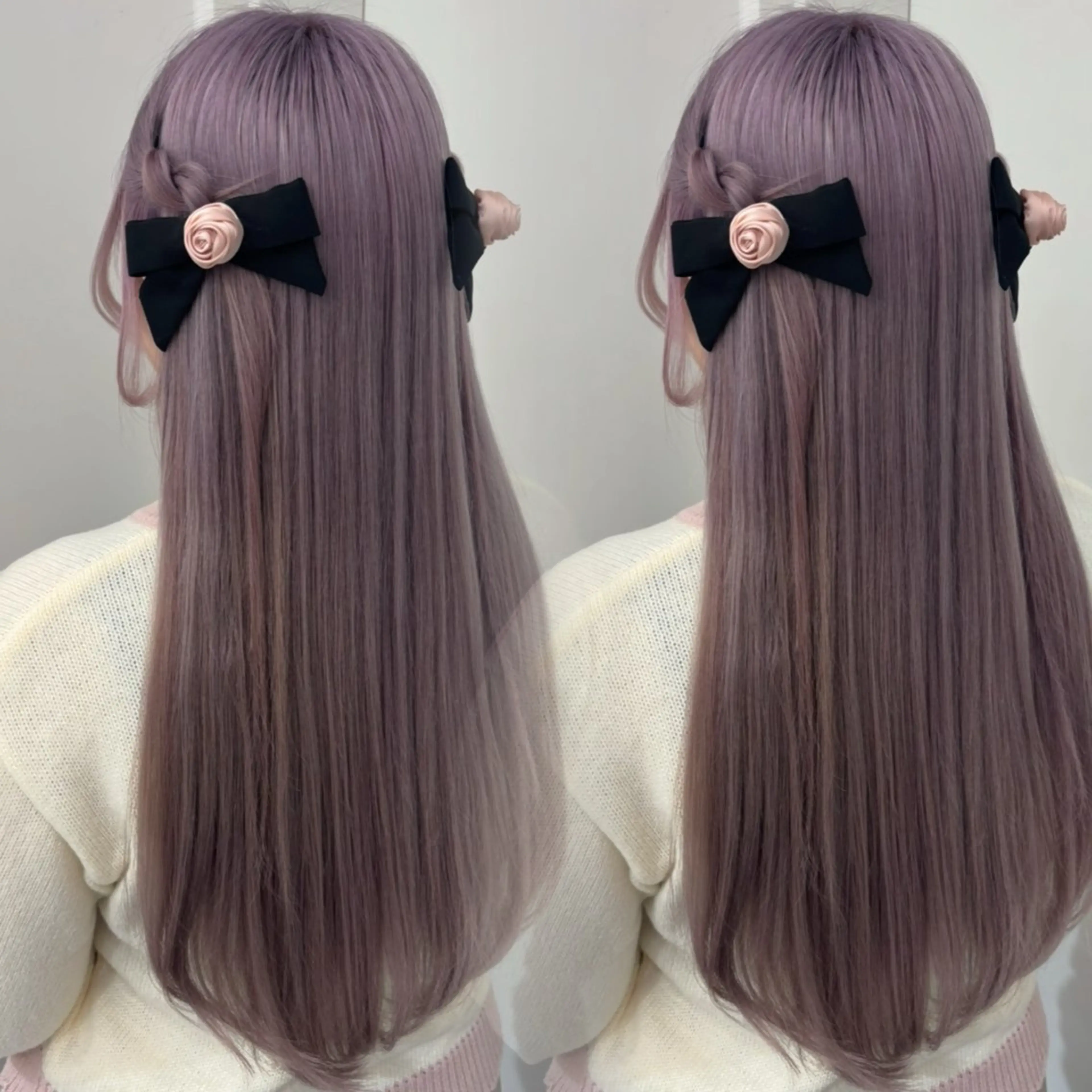 ロング ヘアカラー girlyハイトーン /uki /渋谷🎀のヘアスタイル