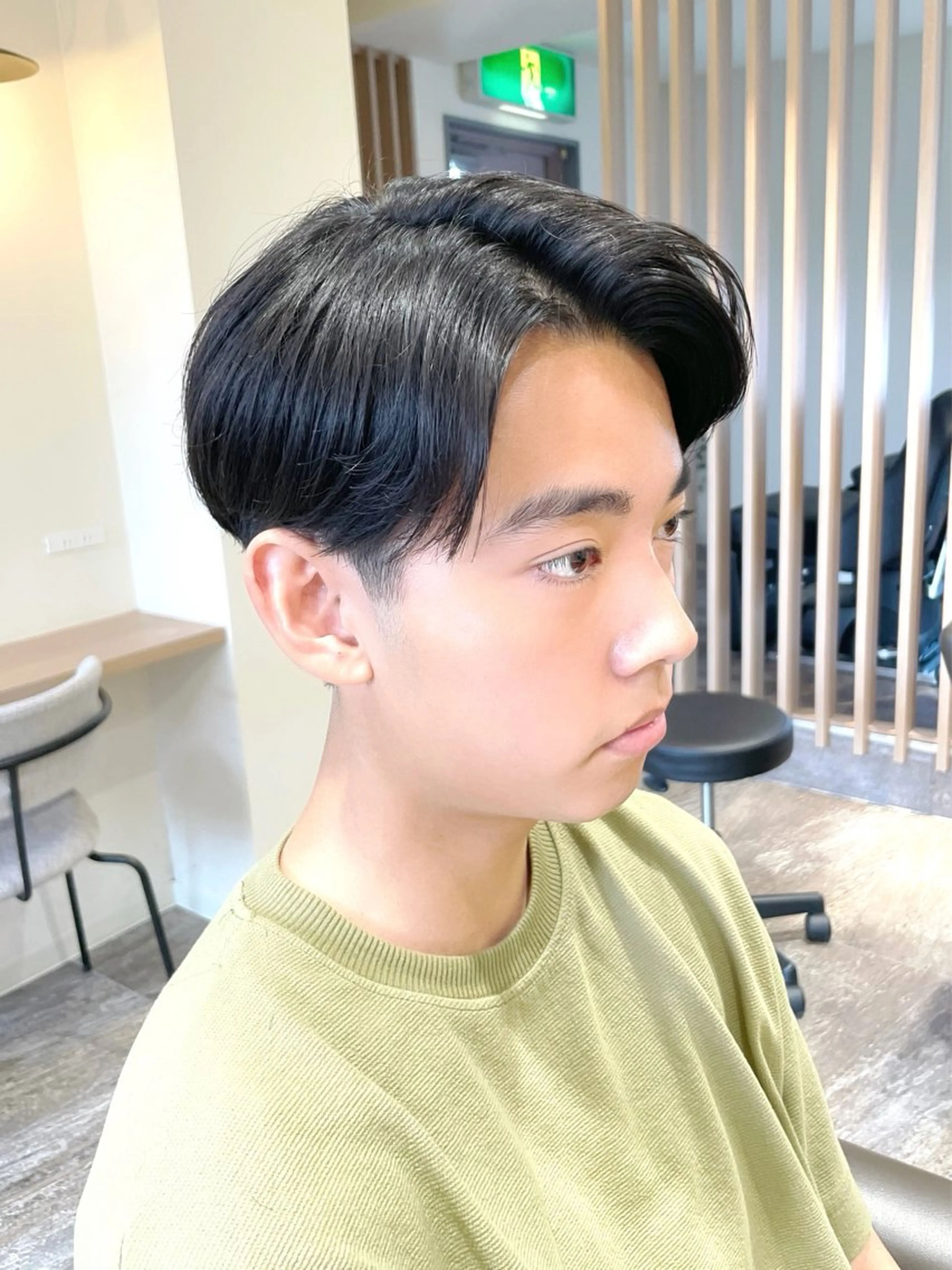 メンズ メンズパーマ カット 縮毛矯正 匠メンズショート✖️ アップバングNoroのヘアスタイル