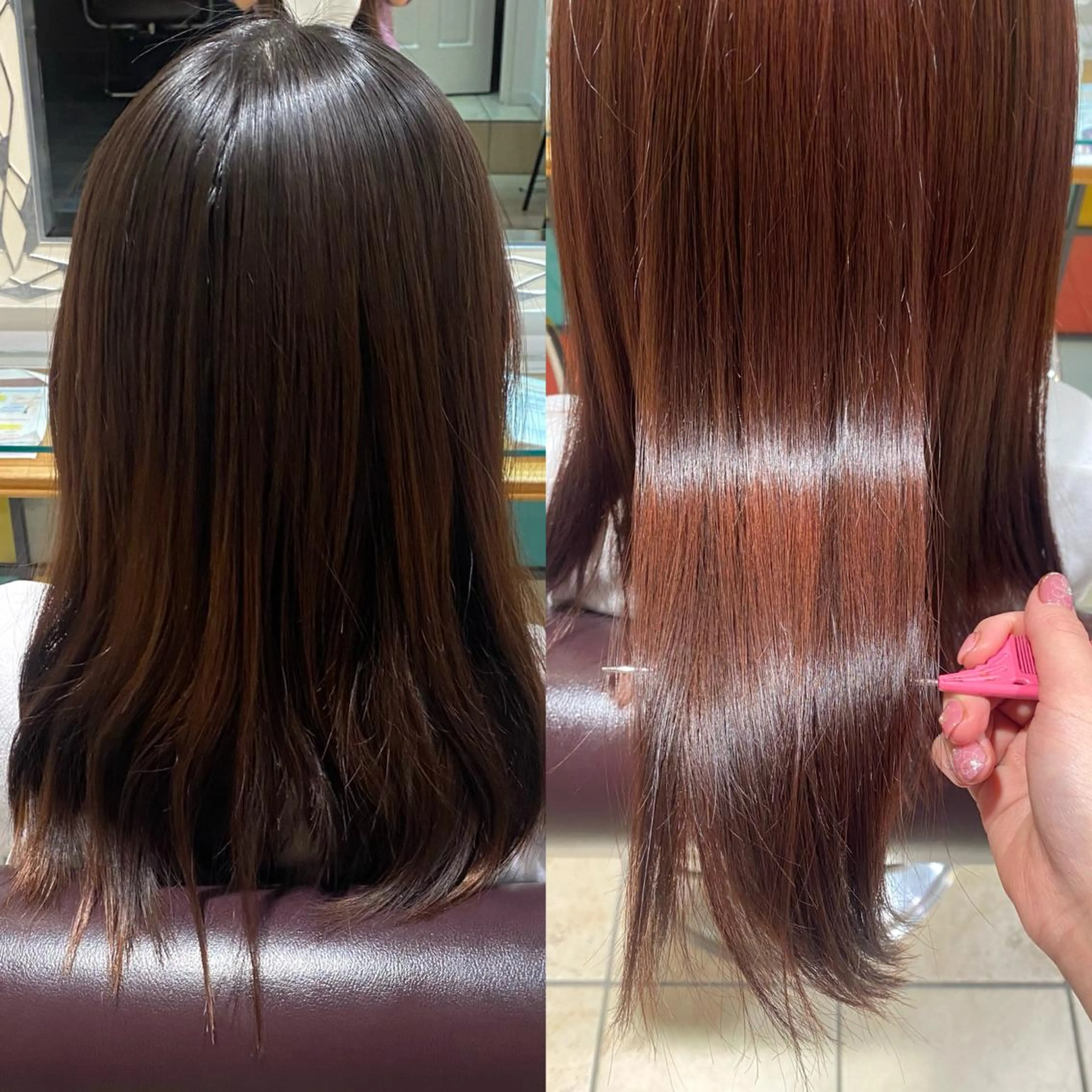 🧸 カット+ワンカラー ⚠️カット3cm以上限定❣️ 注意事項確認お願い致します❣️ スナップフォト日程掲載してますの写真