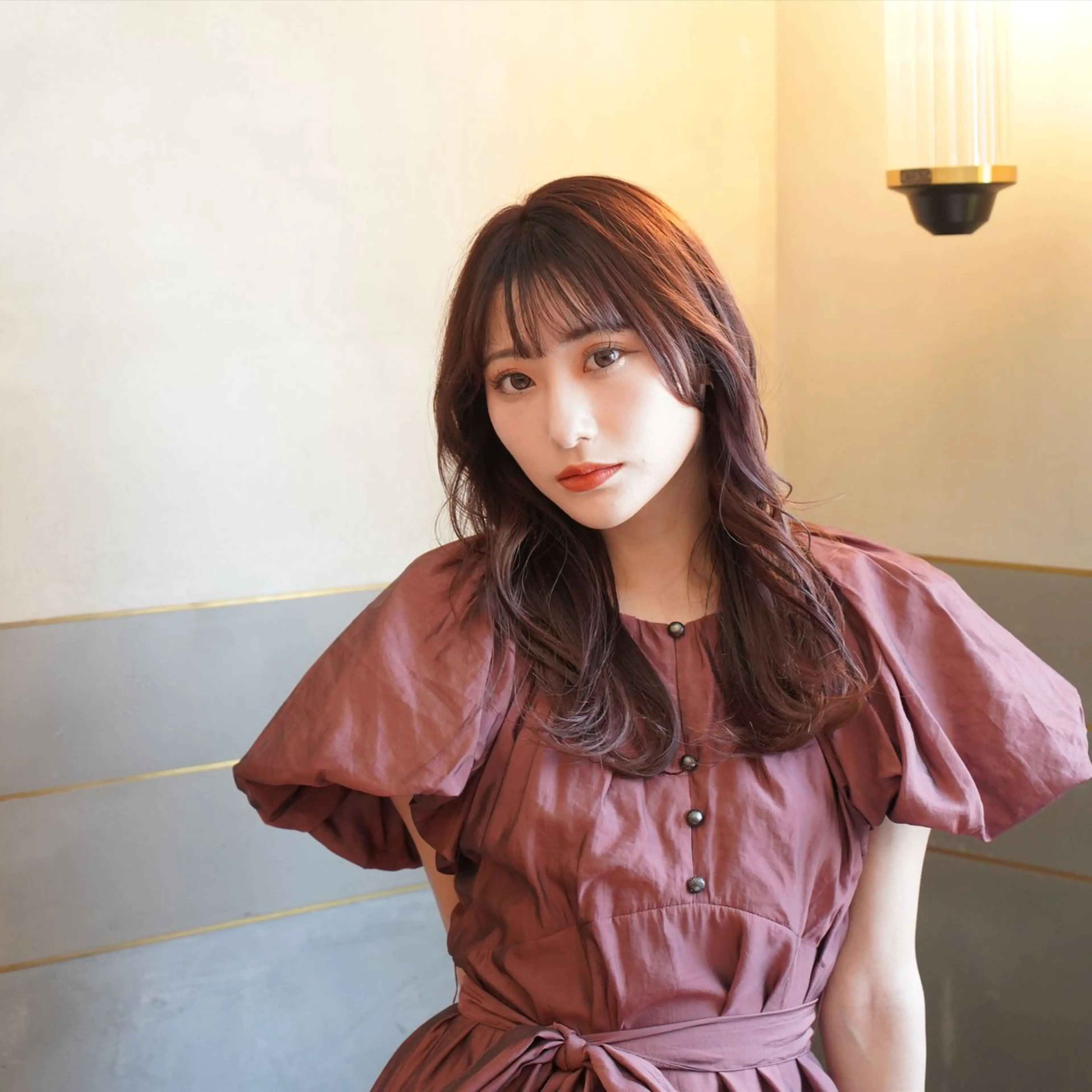 暖色系カラー✖️4ステップトリートメント💄❤️🍓🍒🍫❣️の写真