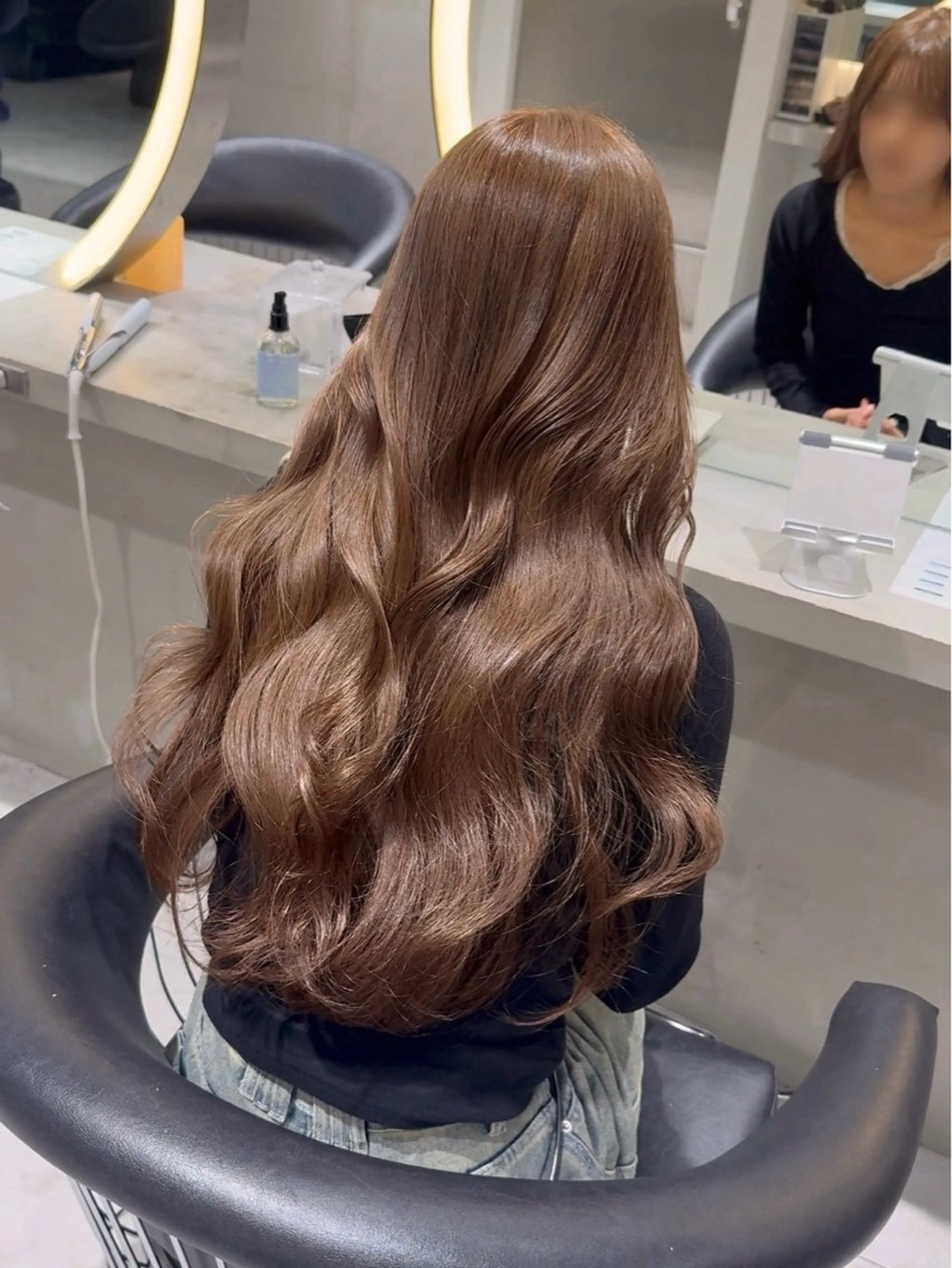 ロング カラー ヘアカラー トリートメント 💎髪質改善💎 LondMeliaのヘアスタイル