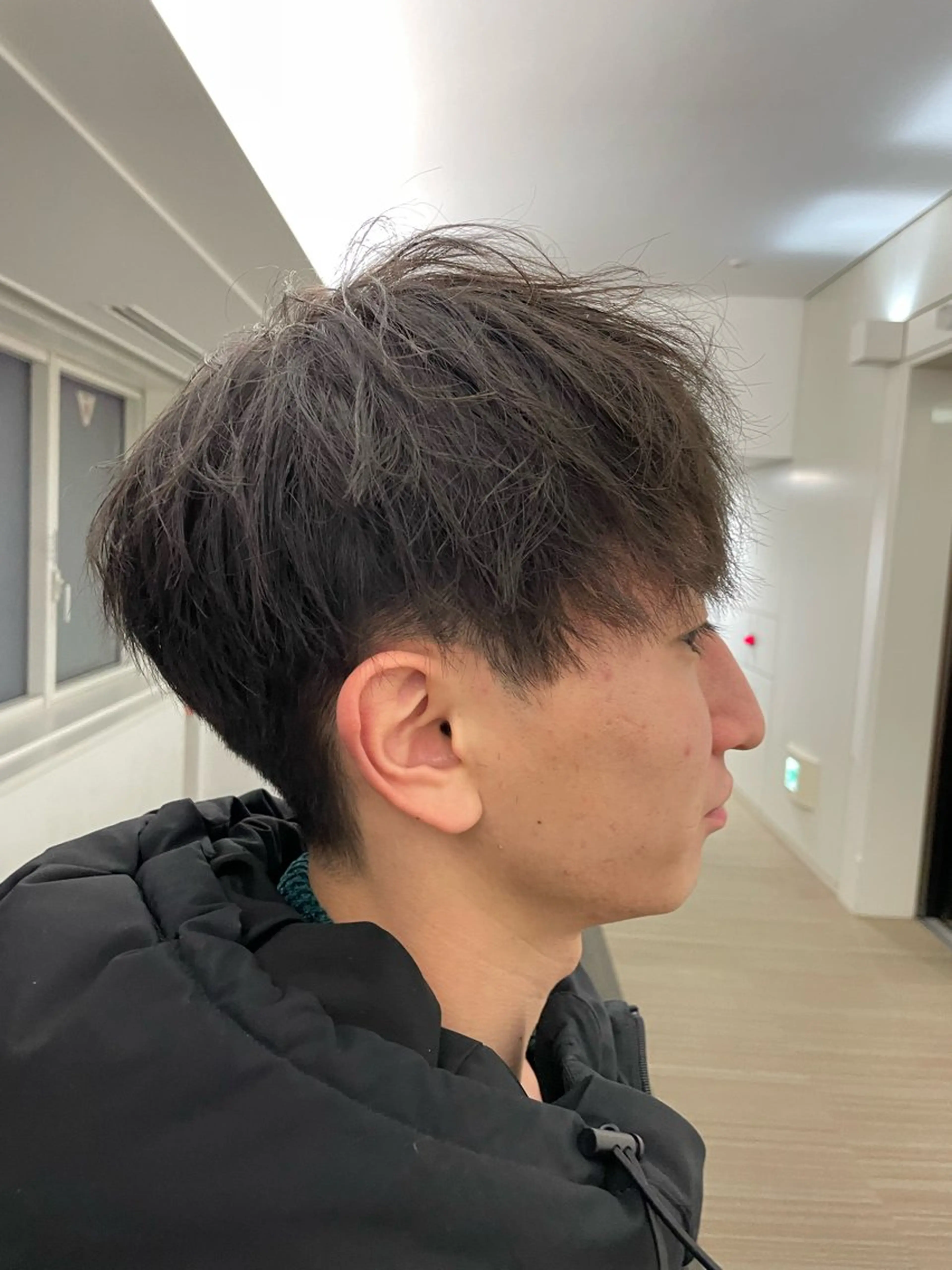 ショート メンズ メンズパーマ メンズパーマ特化 カバヤマ　リョウのヘアスタイル