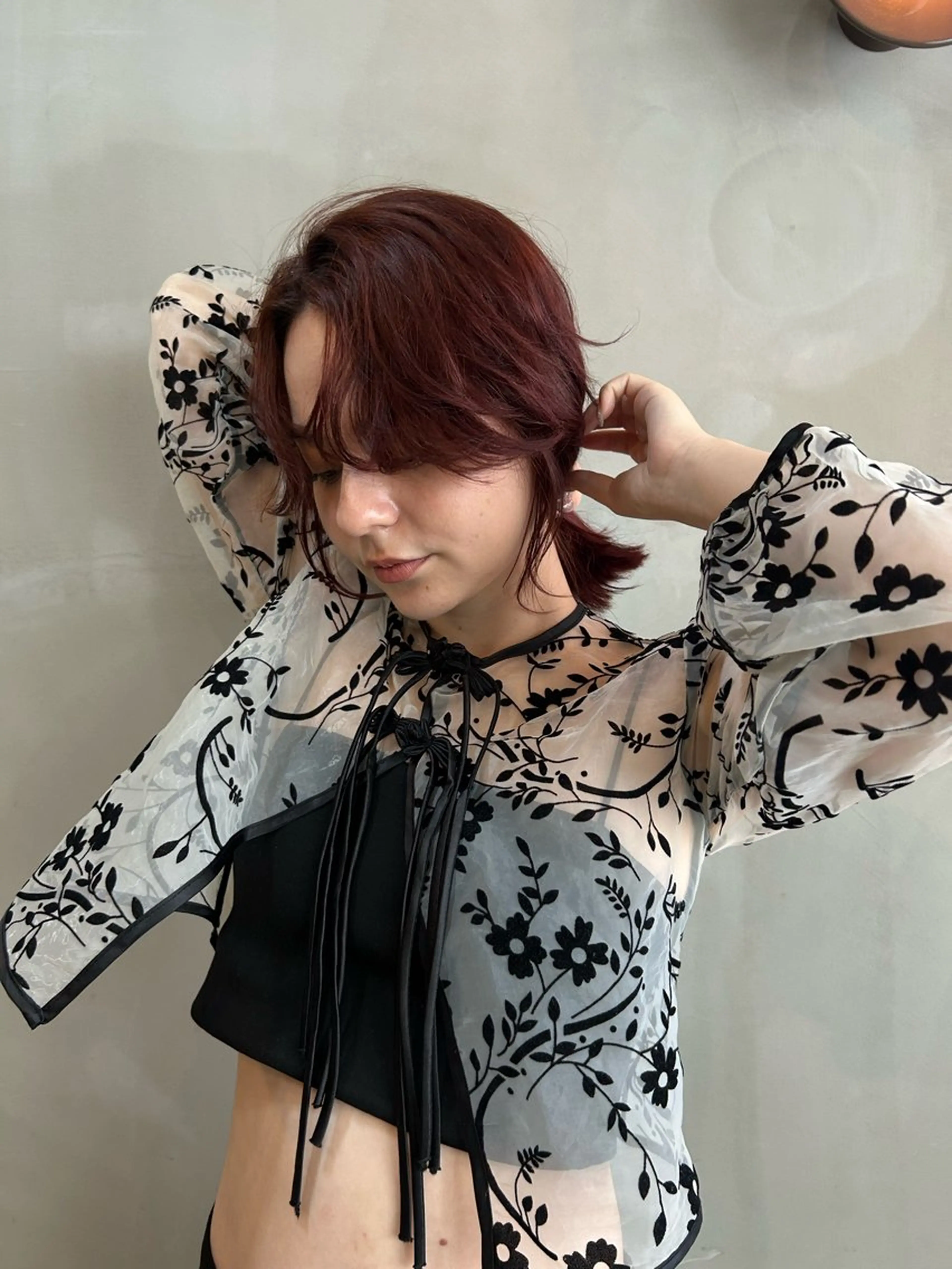 ショート カラー ショート/ボブ/ 心斎橋/宮脇美奈のヘアスタイル