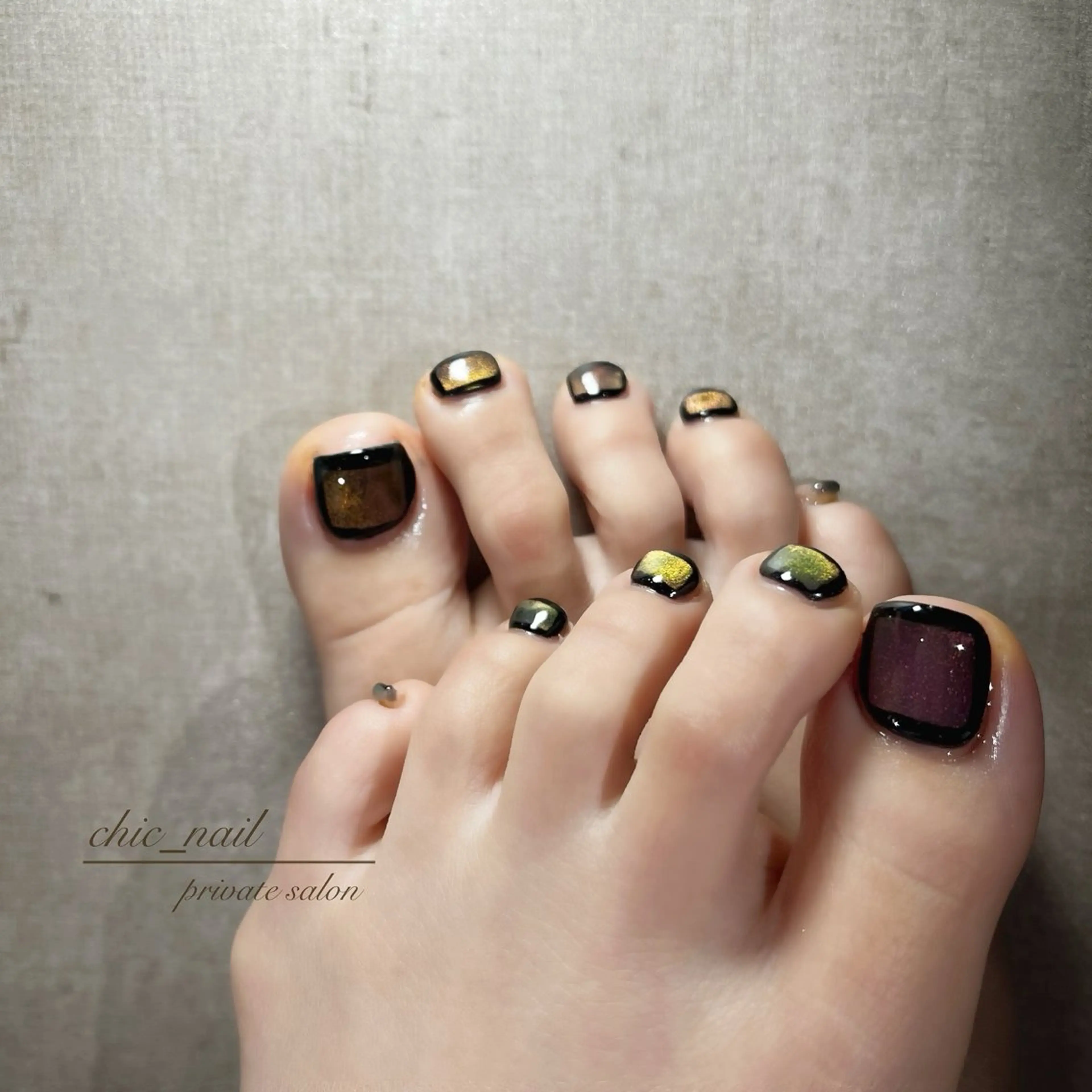 フットネイルやり放題の写真