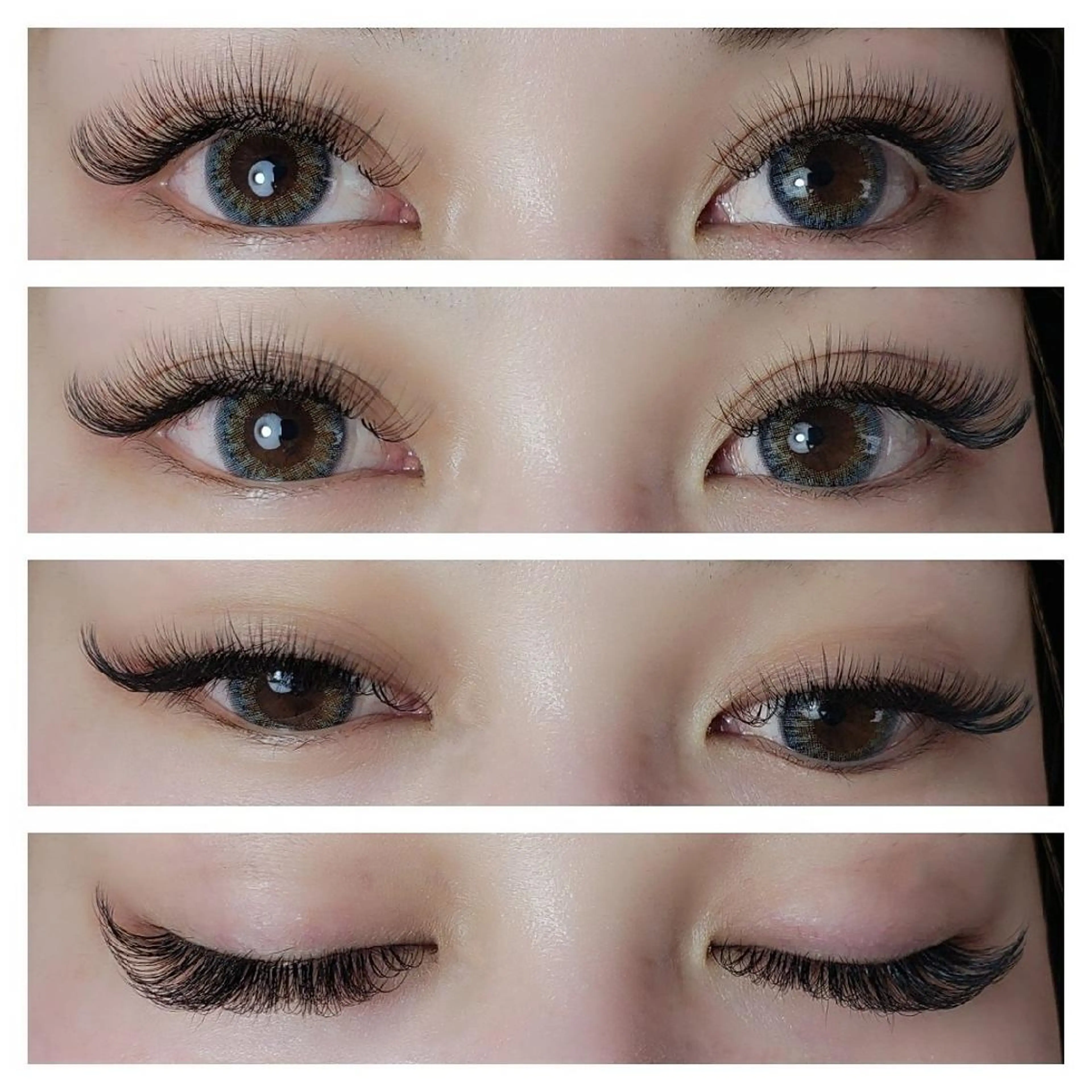 マツエク・マツパ キュート Dカール ボリュームラッシュ マツエク Rouge ・ K  　のマツエク・マツパデザイン