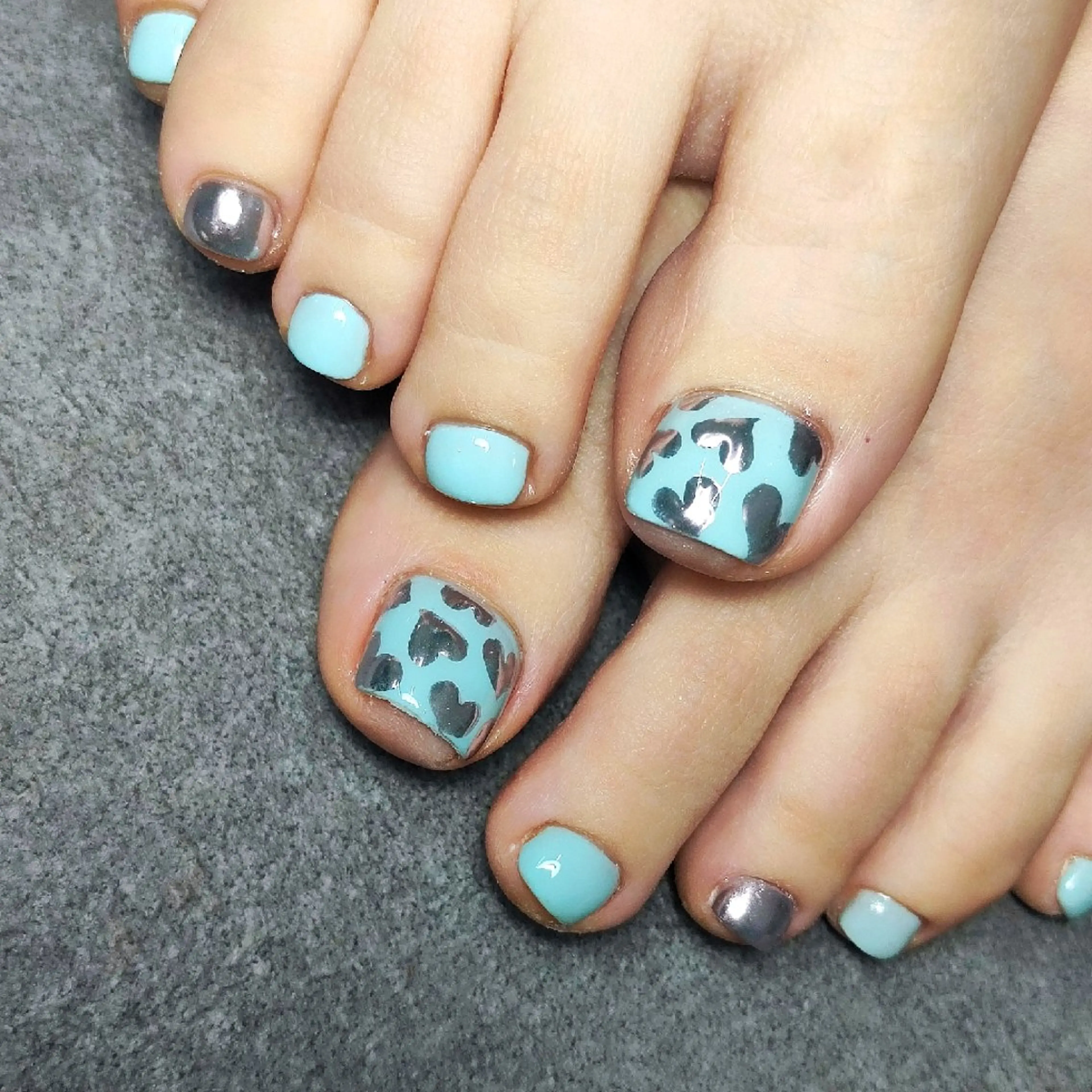 ネイル ミラーネイル 個人サロン saltnailのネイルデザイン