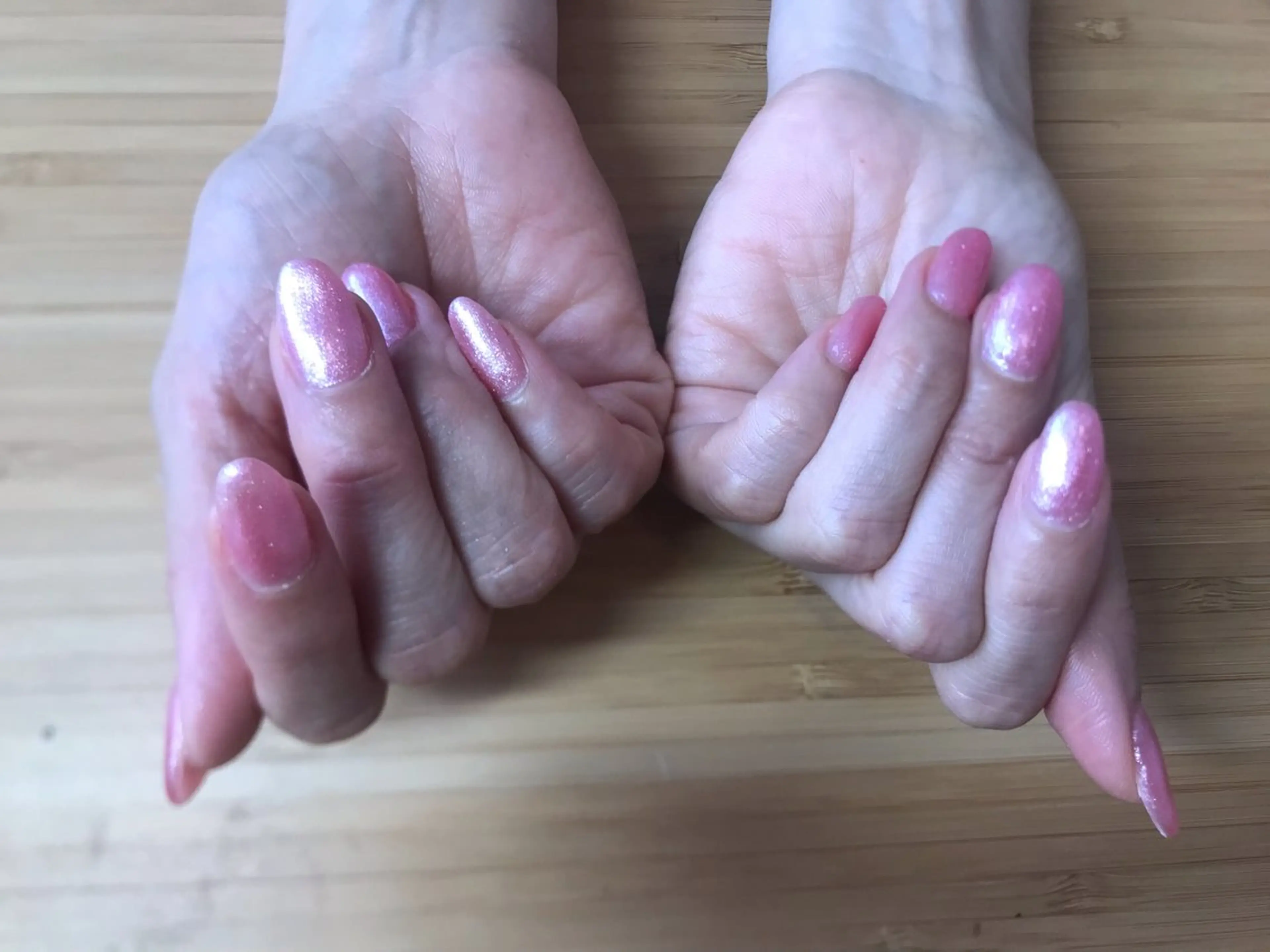 ネイル オフィスネイル ピンク シンプルネイル ハンドネイル Nailist Missaのネイルデザイン