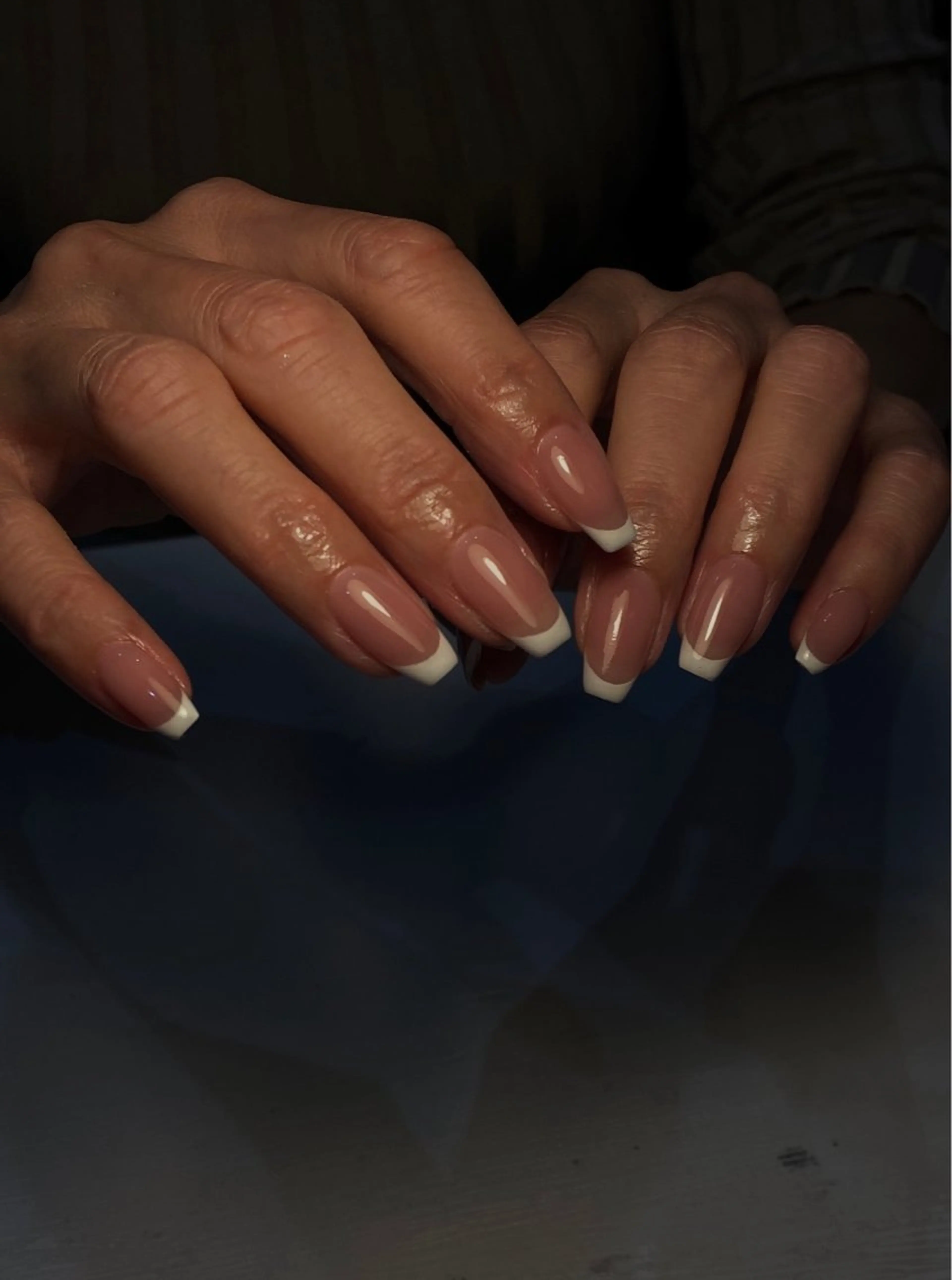 オフ無フレンチ.ベースカラー有り【何回でも自店、他店様共にオフ無料】の写真