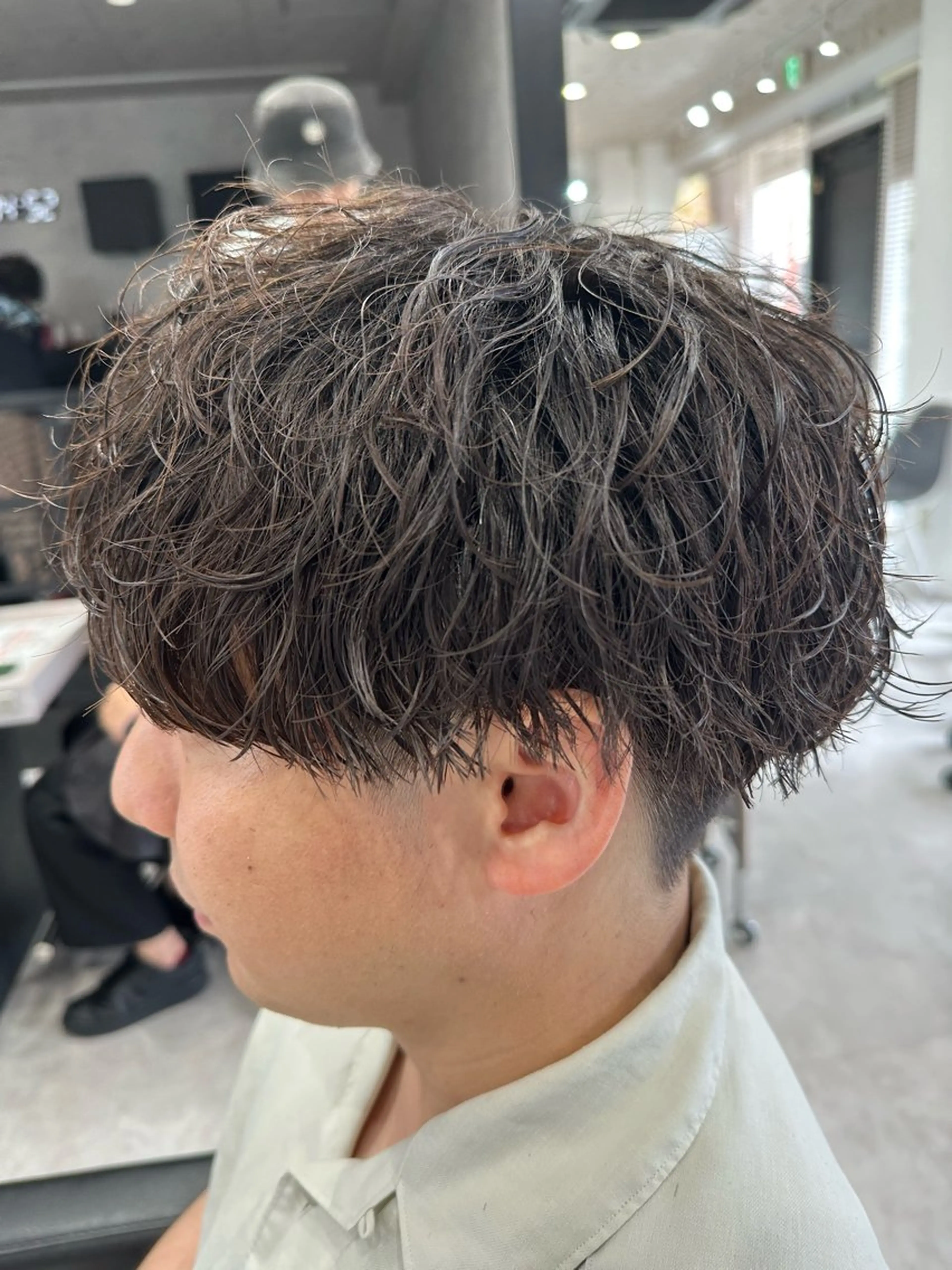 ショート パーマ メンズ メンズパーマ カット パーマ ユウ🪄 パーマ指名No1のヘアスタイル
