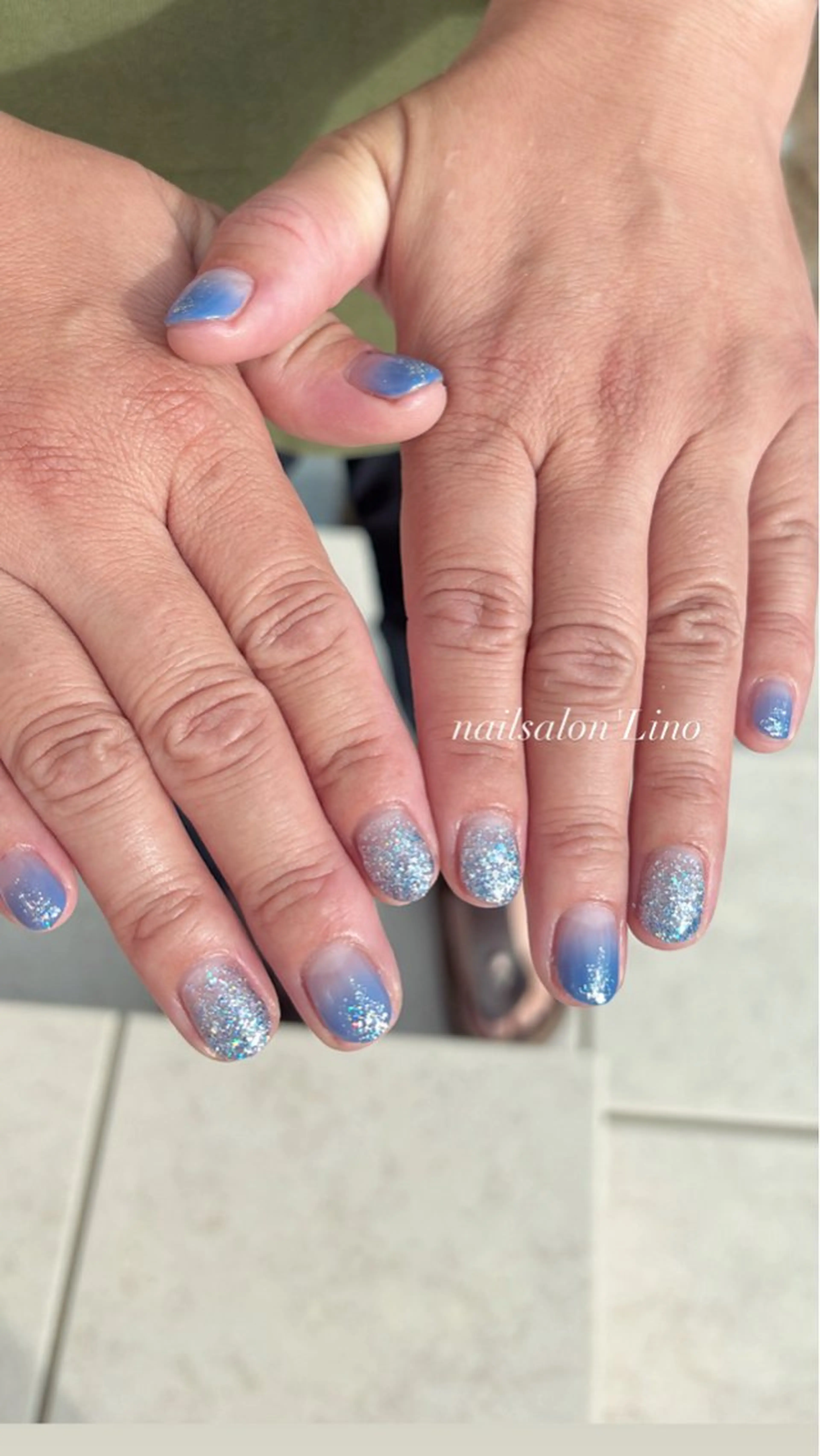 ネイル グラデーション ハンドネイル Lino𓂃⟡.· Chizuruのネイルデザイン